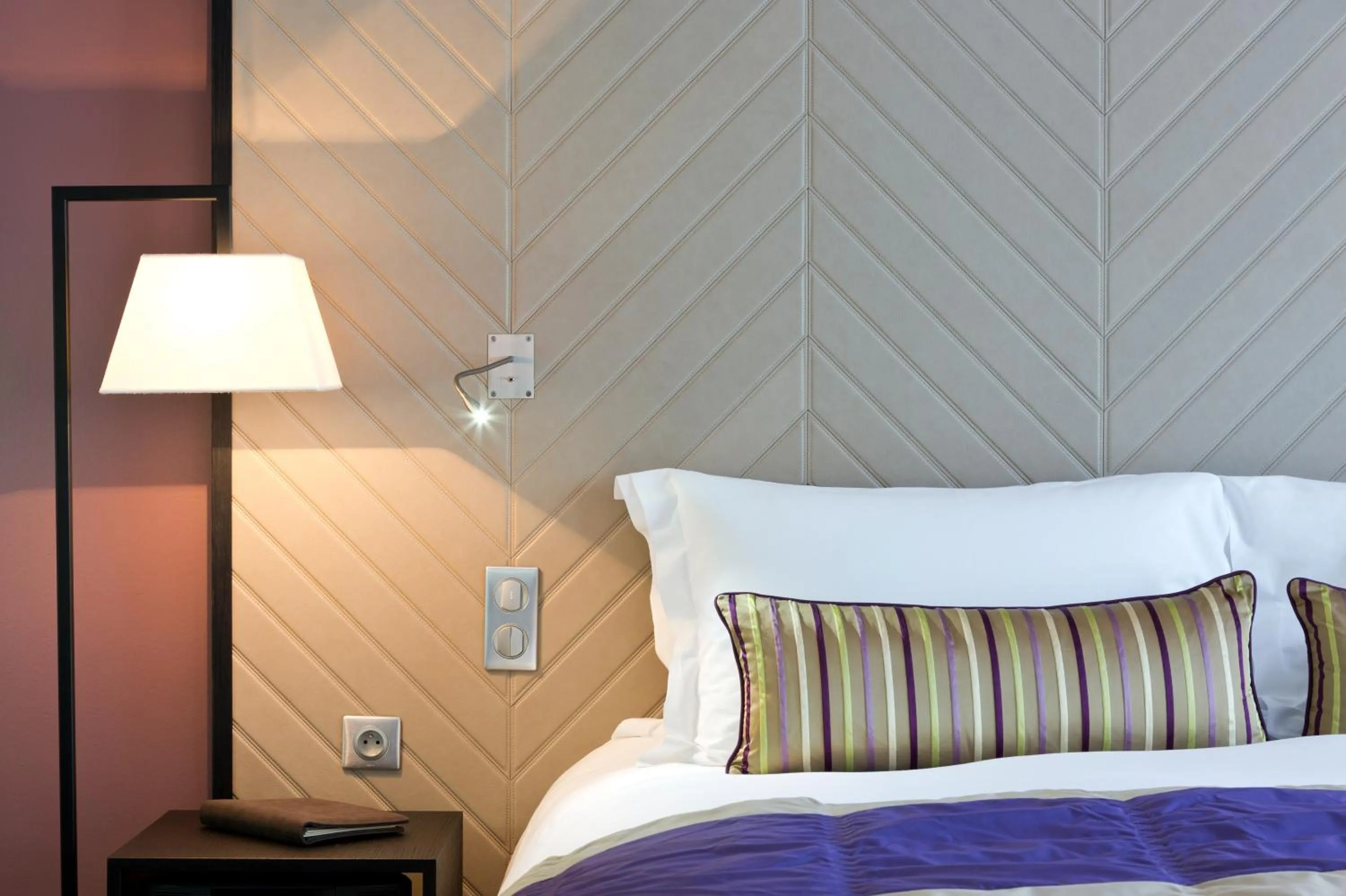 Bed in Sofitel Strasbourg Grande Ile