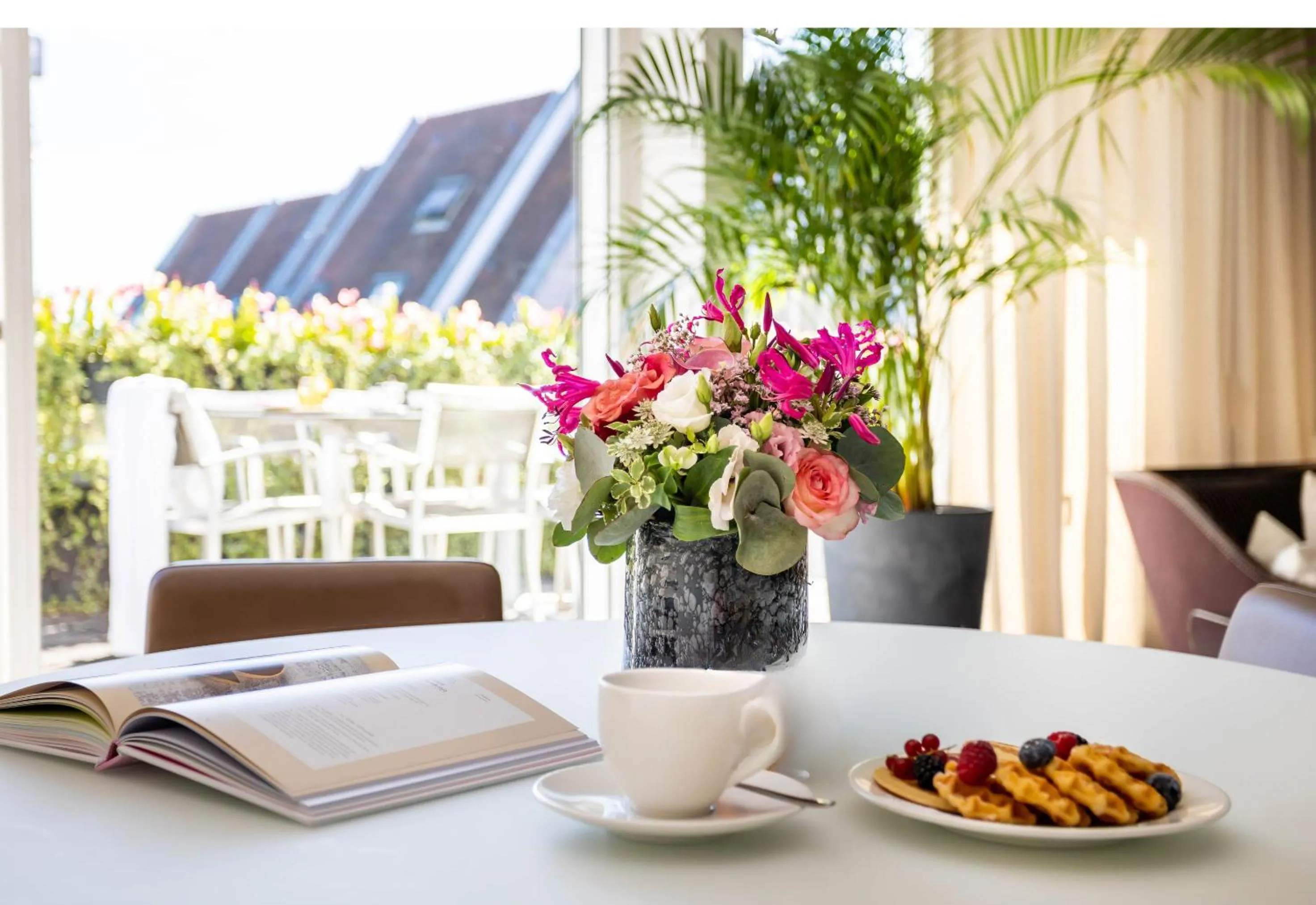 Patio in Sofitel Strasbourg Grande Ile