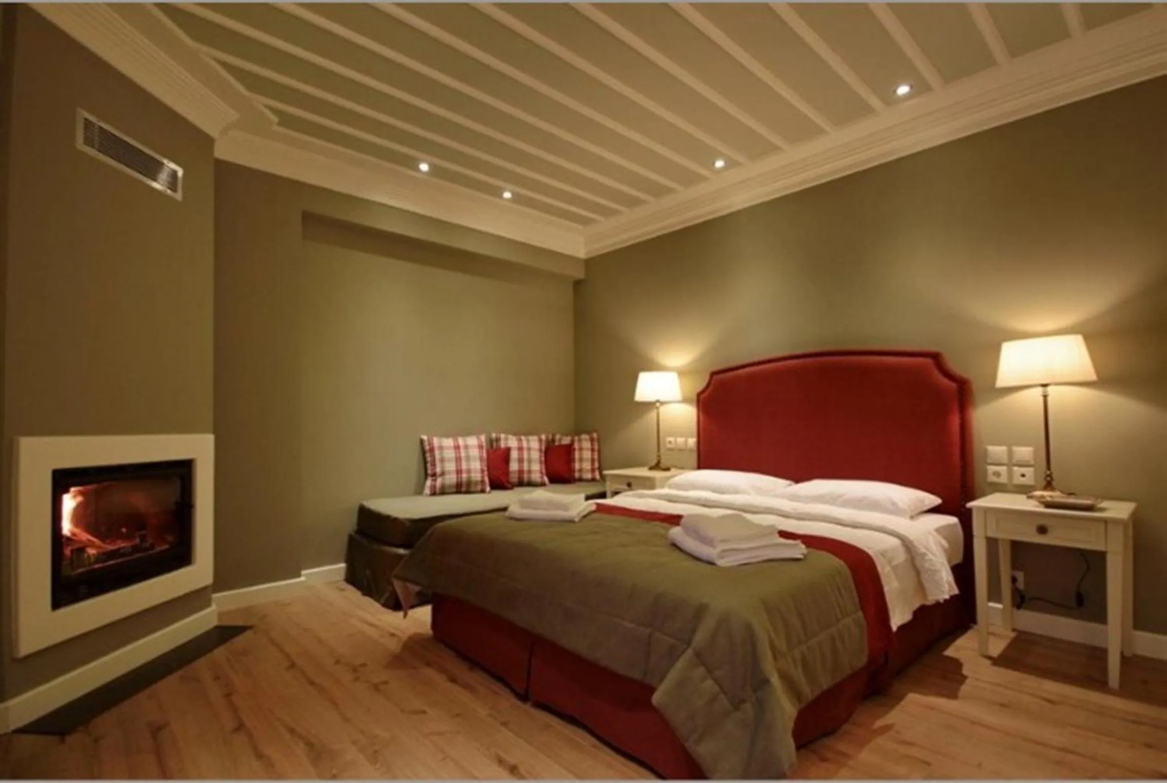 Bed in Nerida Boutique Hotel