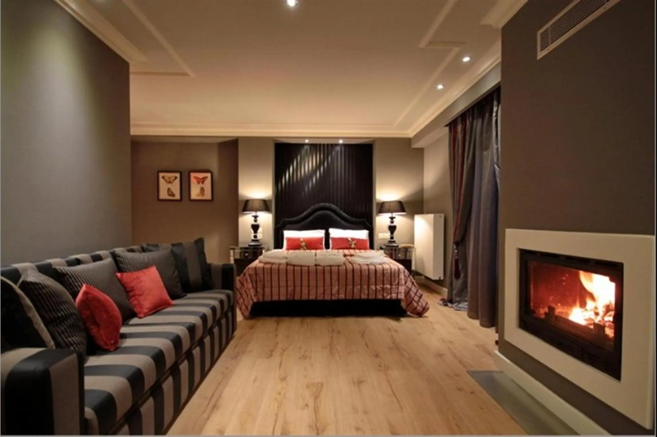 Bed in Nerida Boutique Hotel