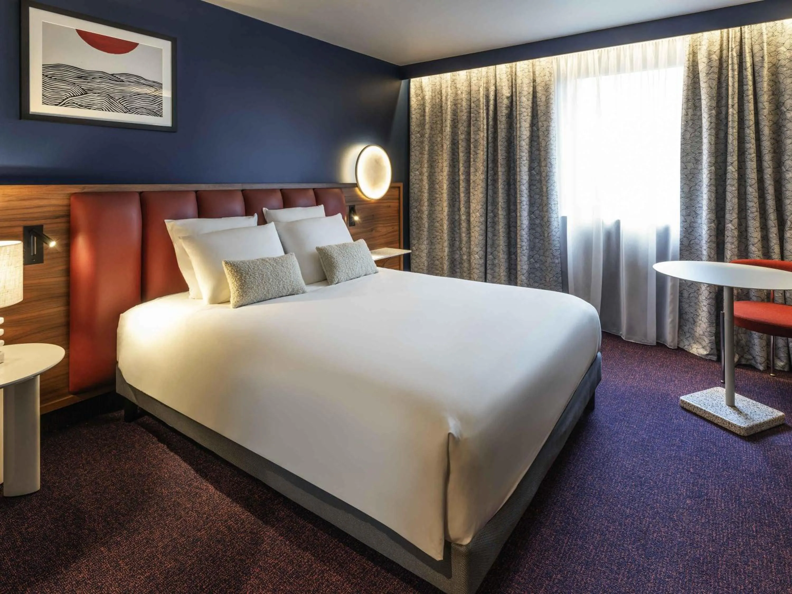 Bedroom, Bed in Mercure Caen Cote De Nacre