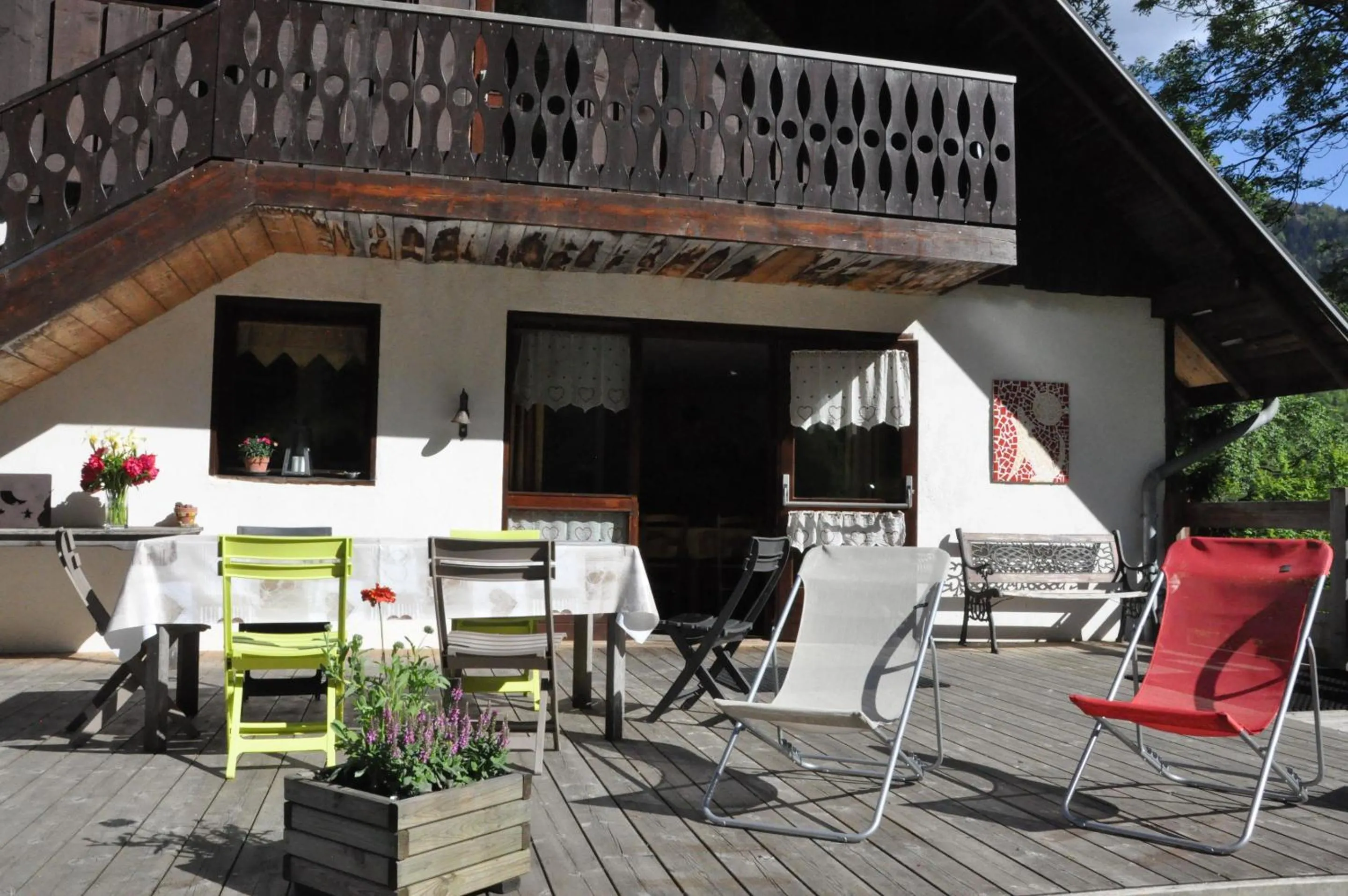 Patio in La Grange Aux Loups