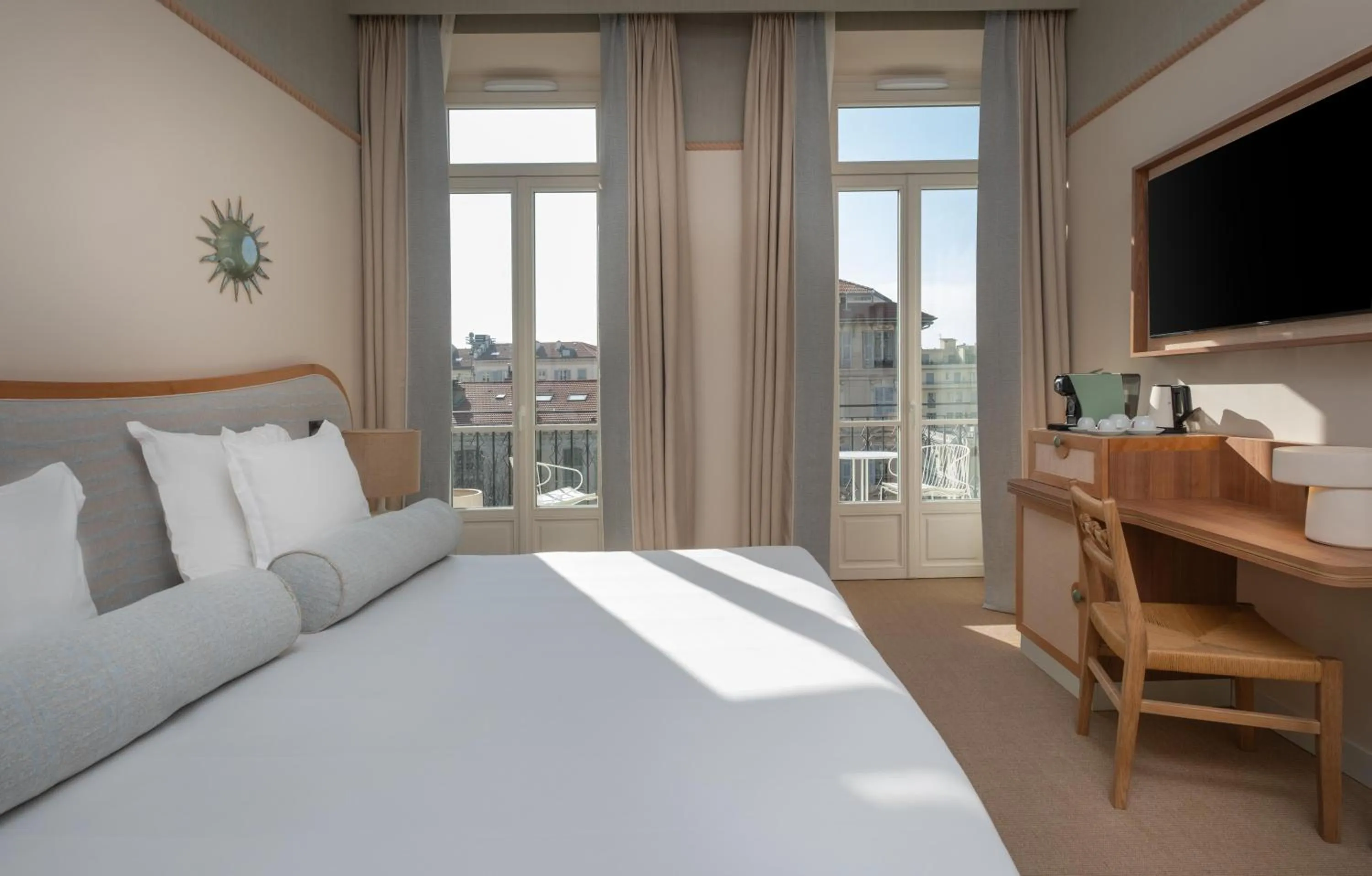 Photo of the whole room, Bed in Hôtel Le Soleia by Inwood Hotels