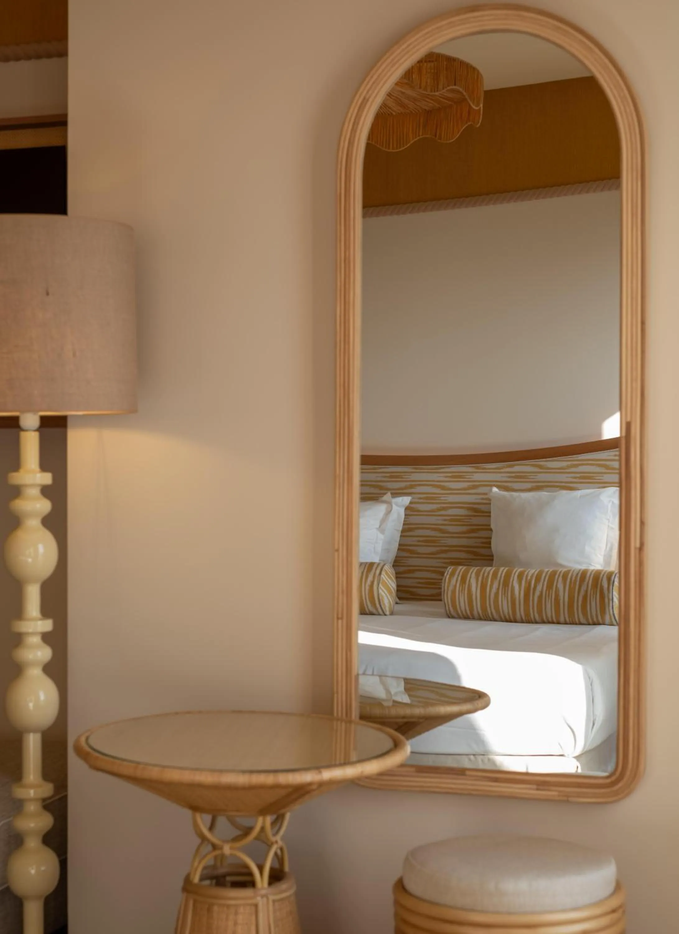 Bathroom, Bed in Hôtel Le Soleia by Inwood Hotels