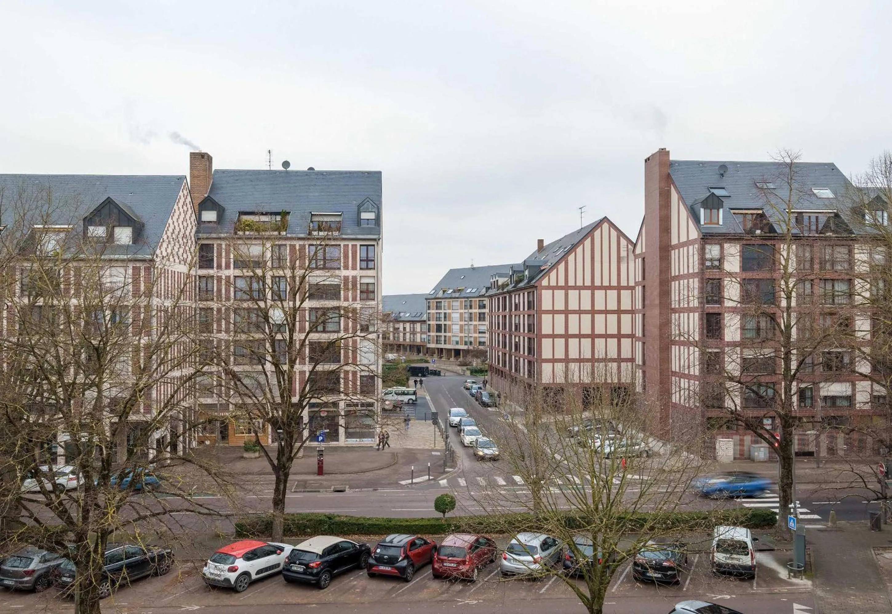 City view in B&B HOTEL Troyes Centre