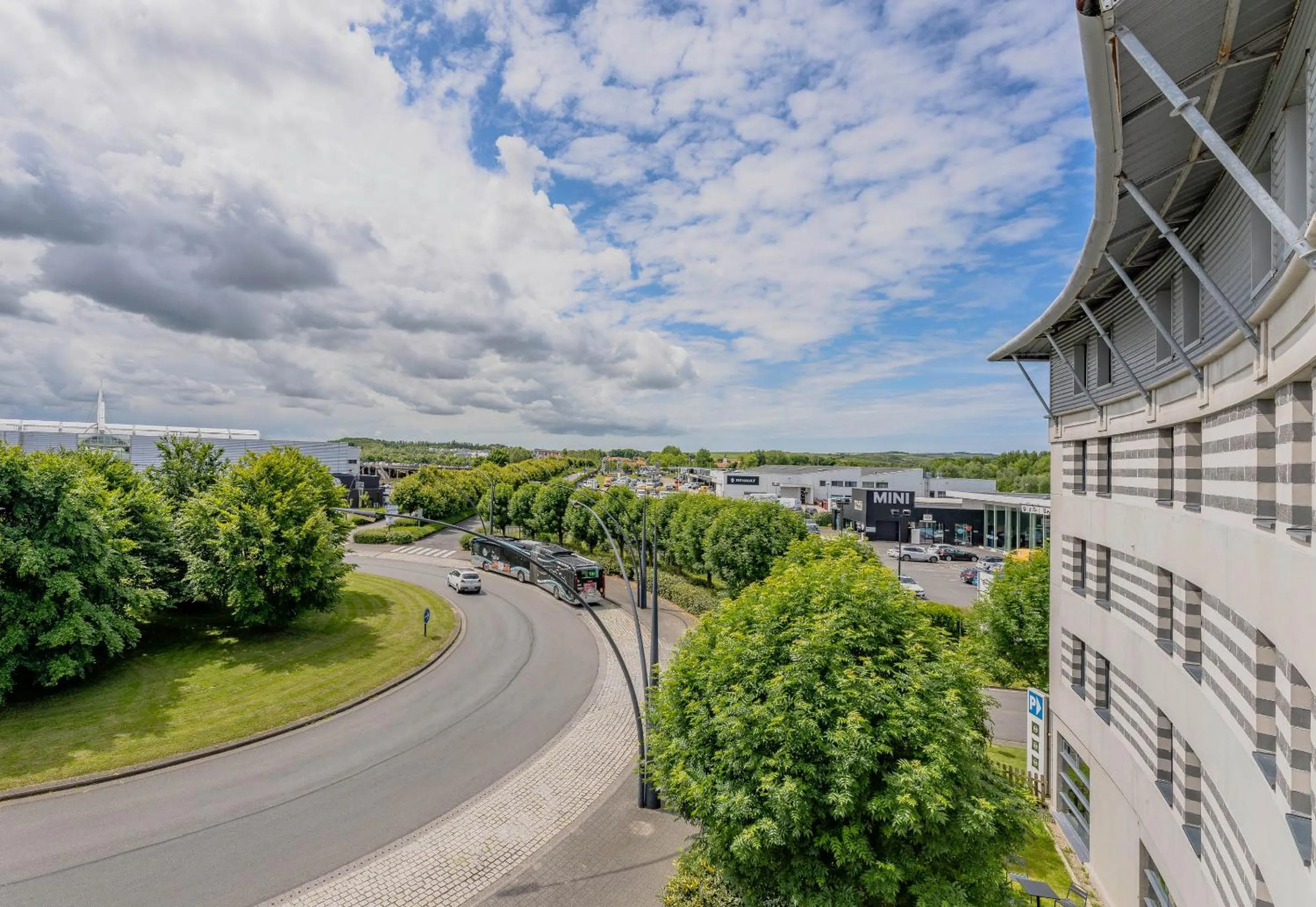 Natural landscape in B&B HOTEL Calais Terminal Cité Europe 4 étoiles