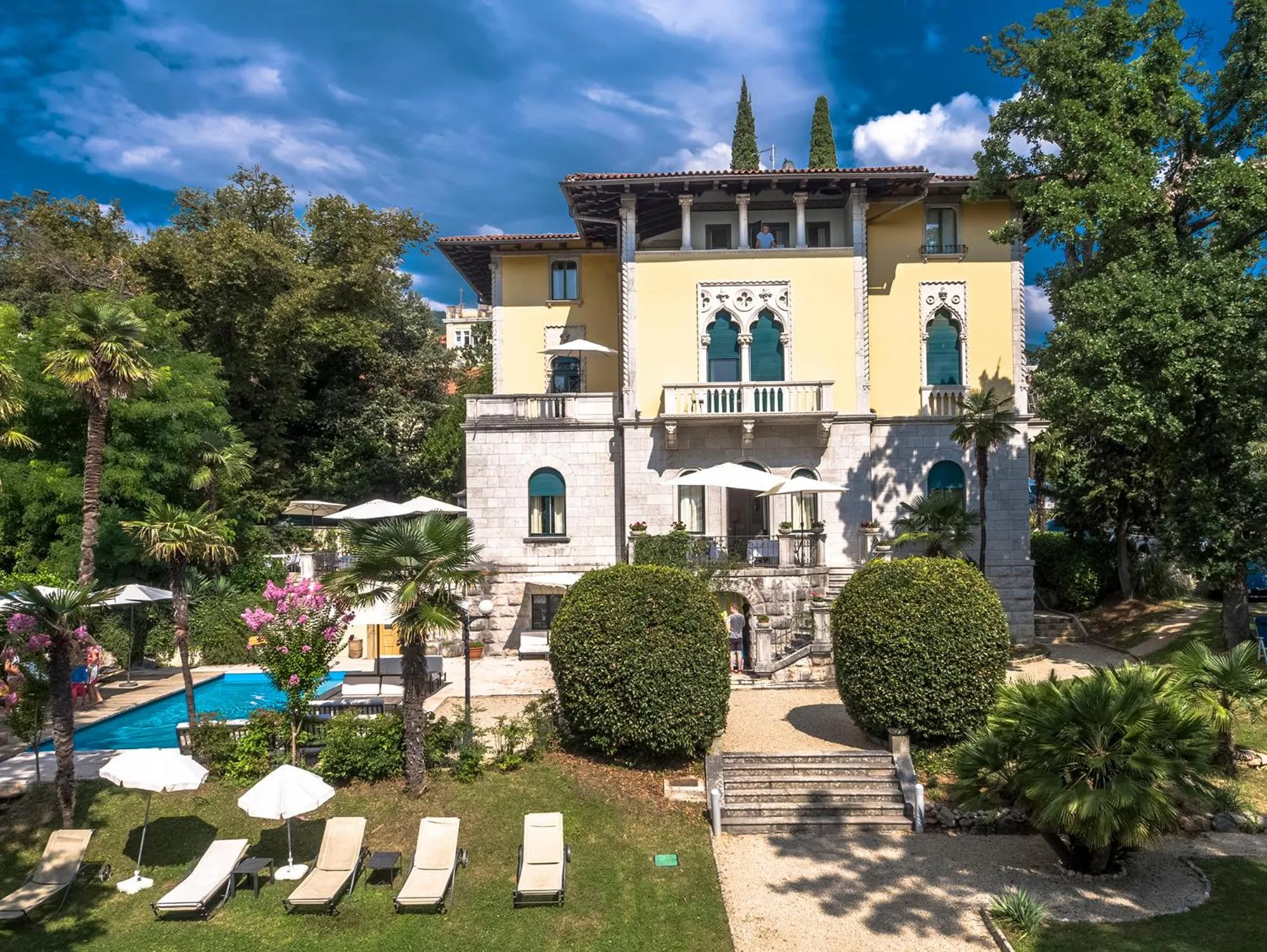 Property building in Hotel Villa Astra