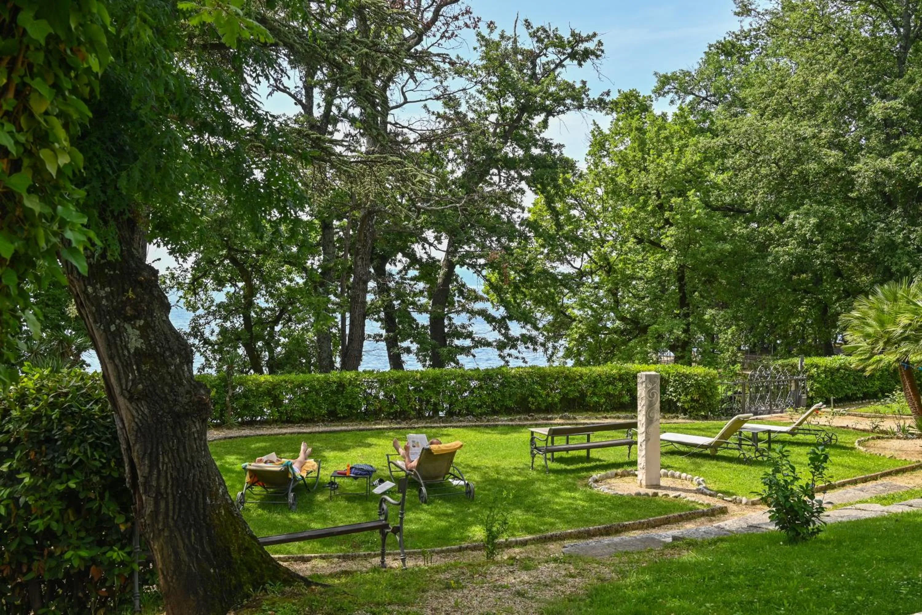 Garden in Hotel Villa Astra