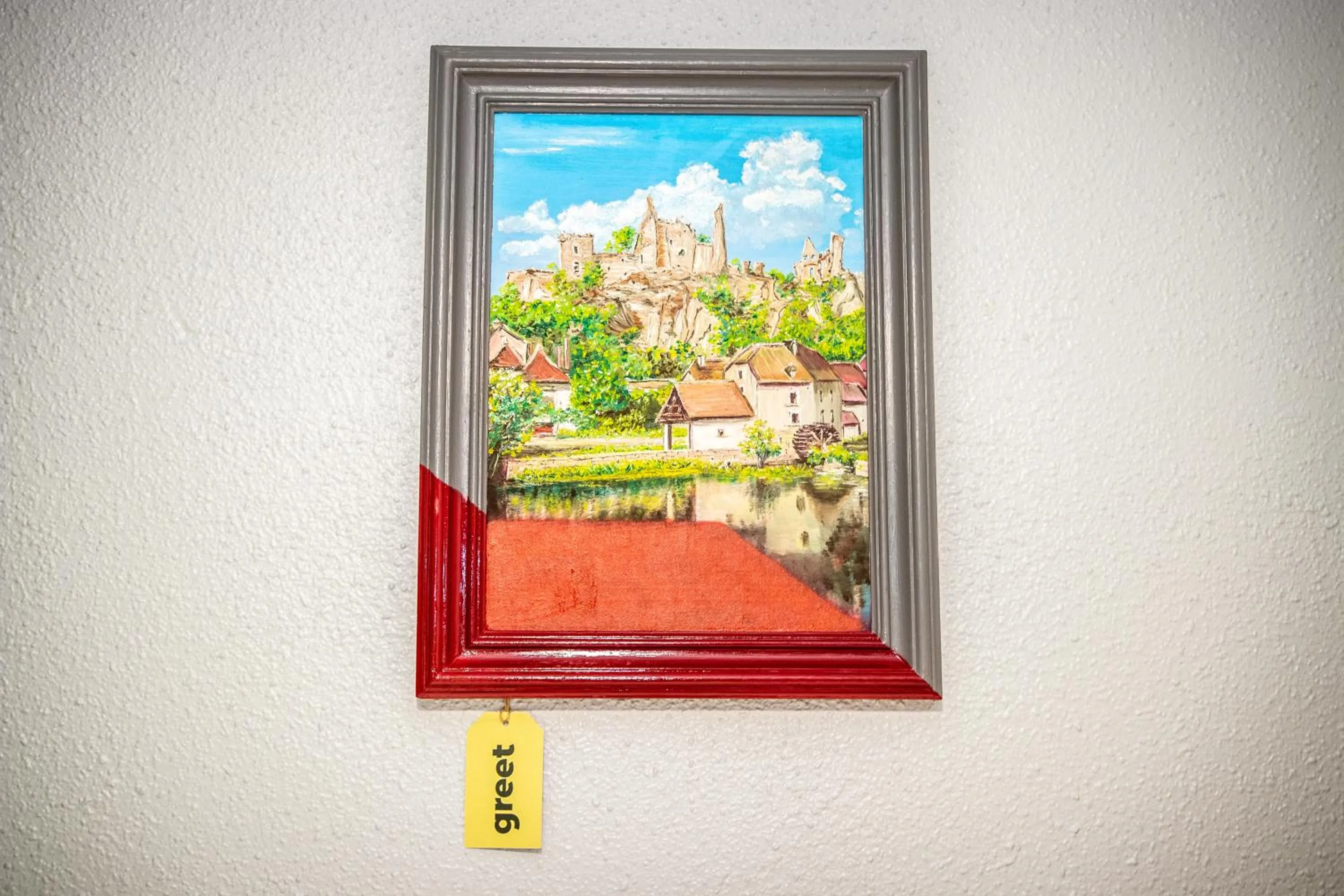 Decorative detail in greet hôtel Annecy Cran-Gevrier by Accor