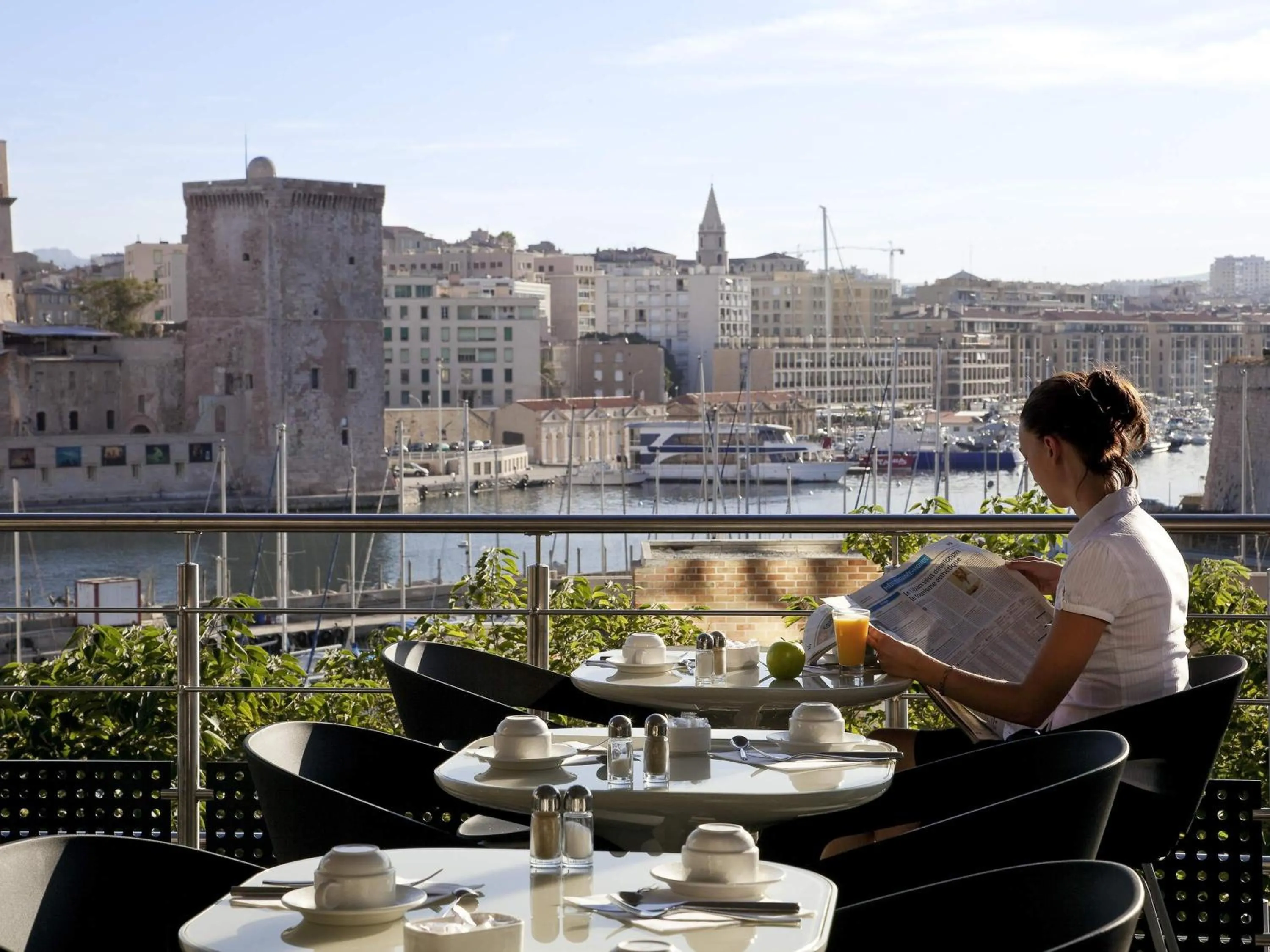 Breakfast in Novotel Marseille Vieux Port