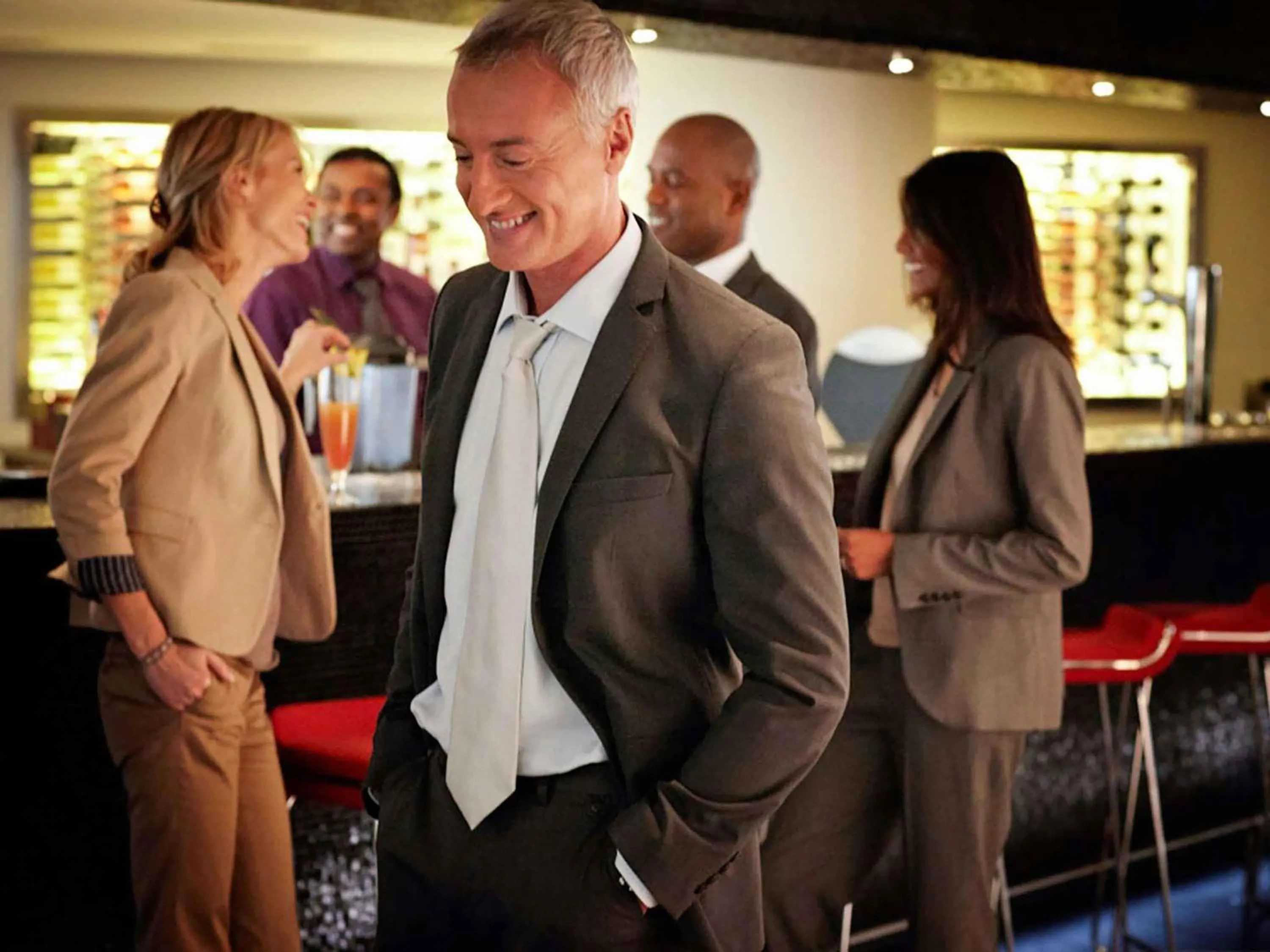 Lounge or bar in Novotel Marseille Vieux Port