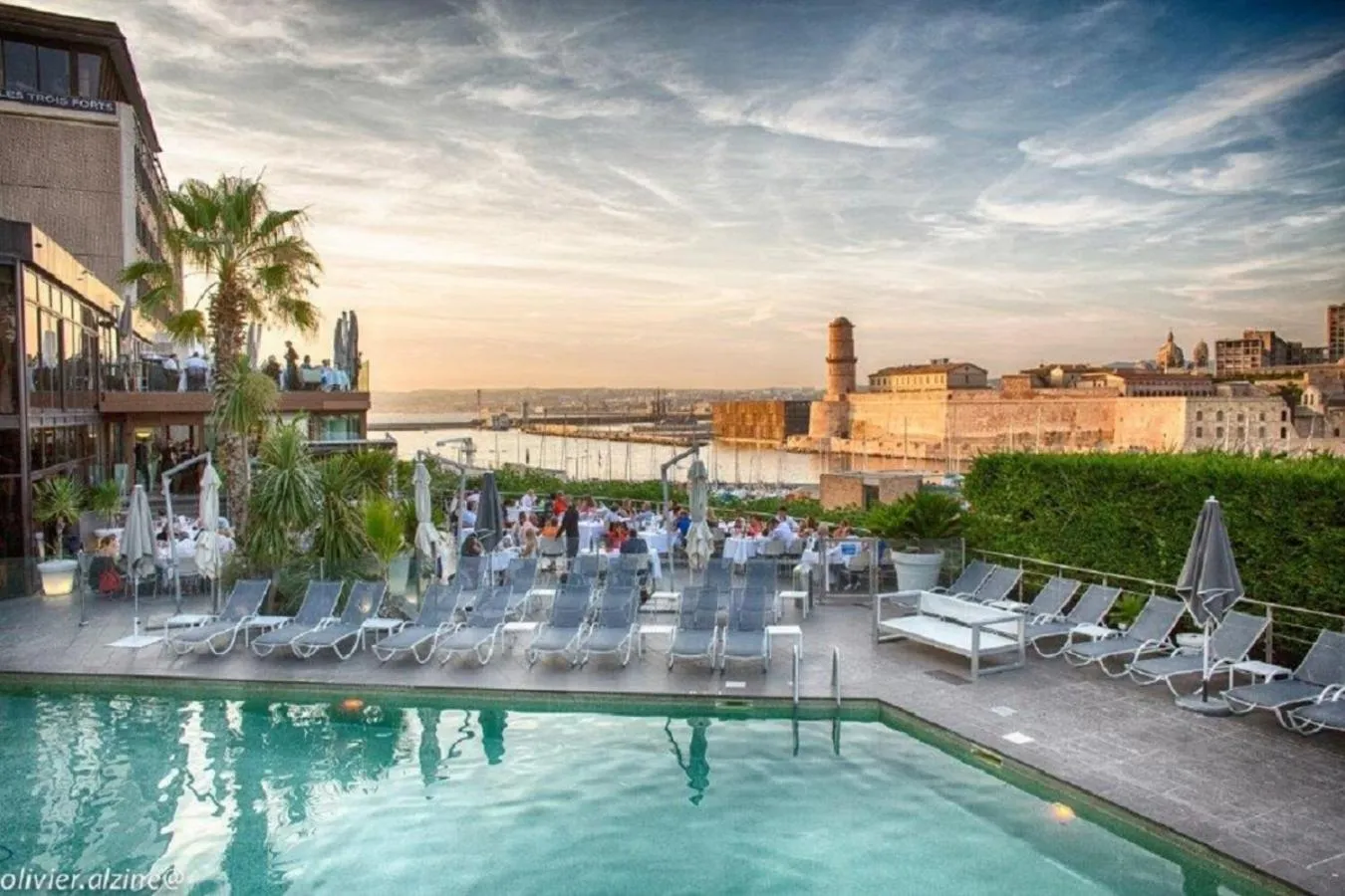 Swimming pool in Novotel Marseille Vieux Port