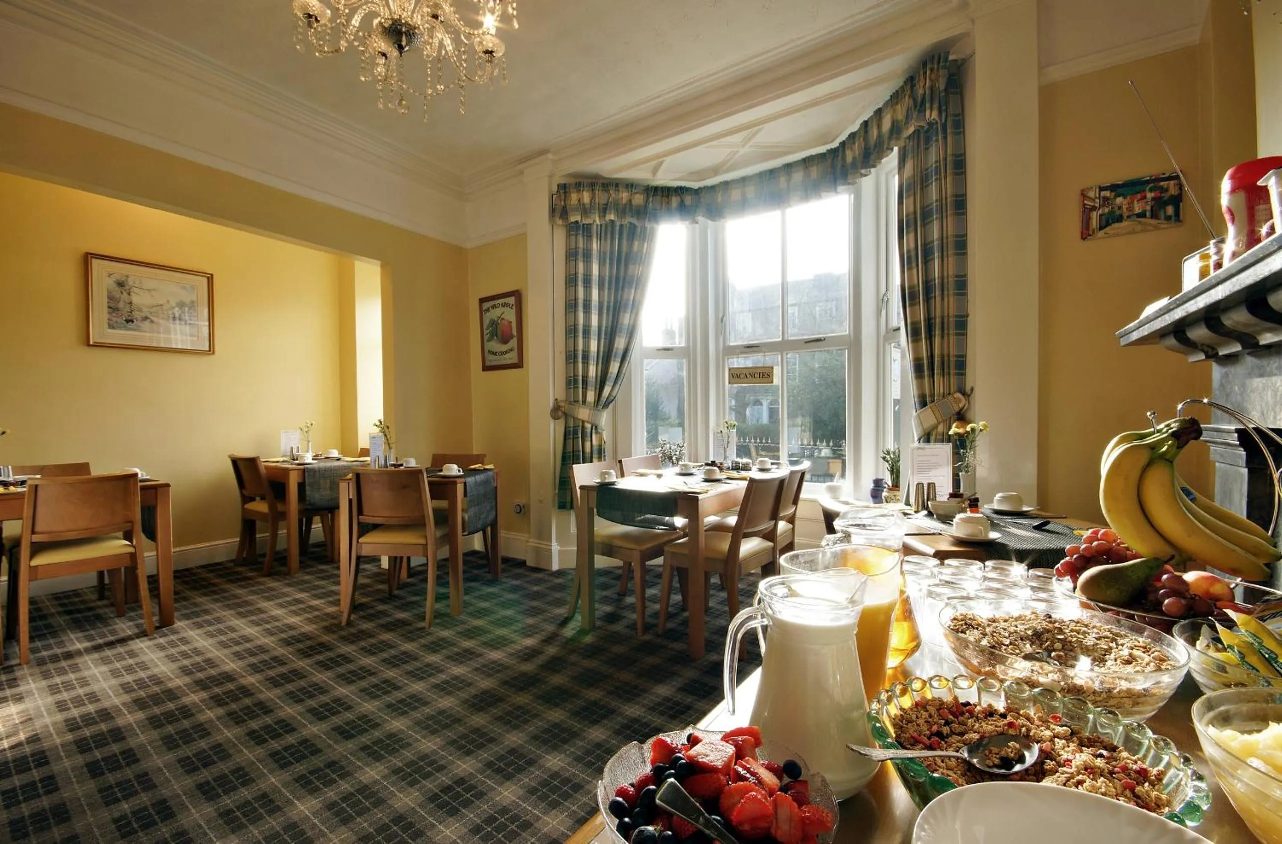 Buffet breakfast in The Apple House