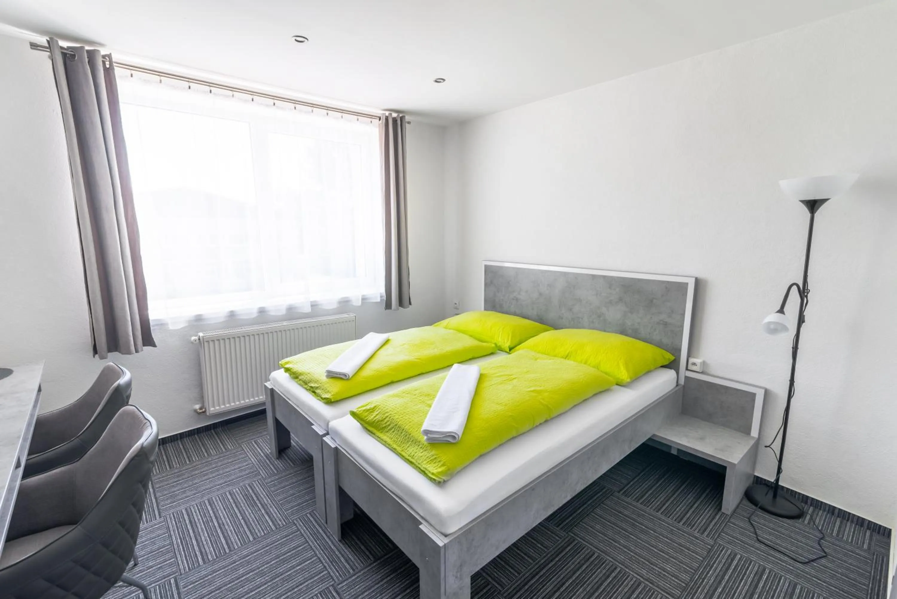 Bed in Garni Hotel 31