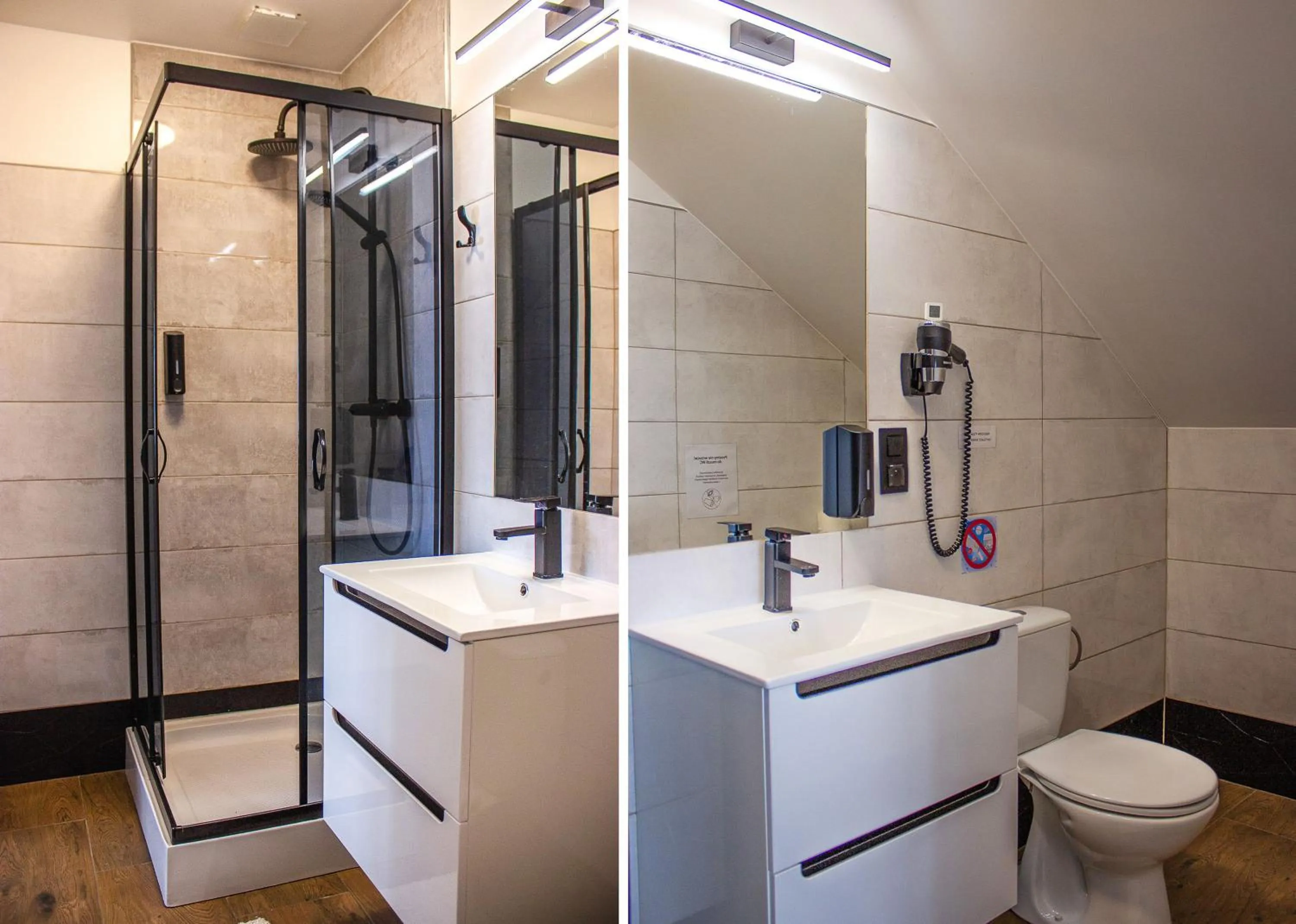 Shower in Pod Gromadzyniem Resort