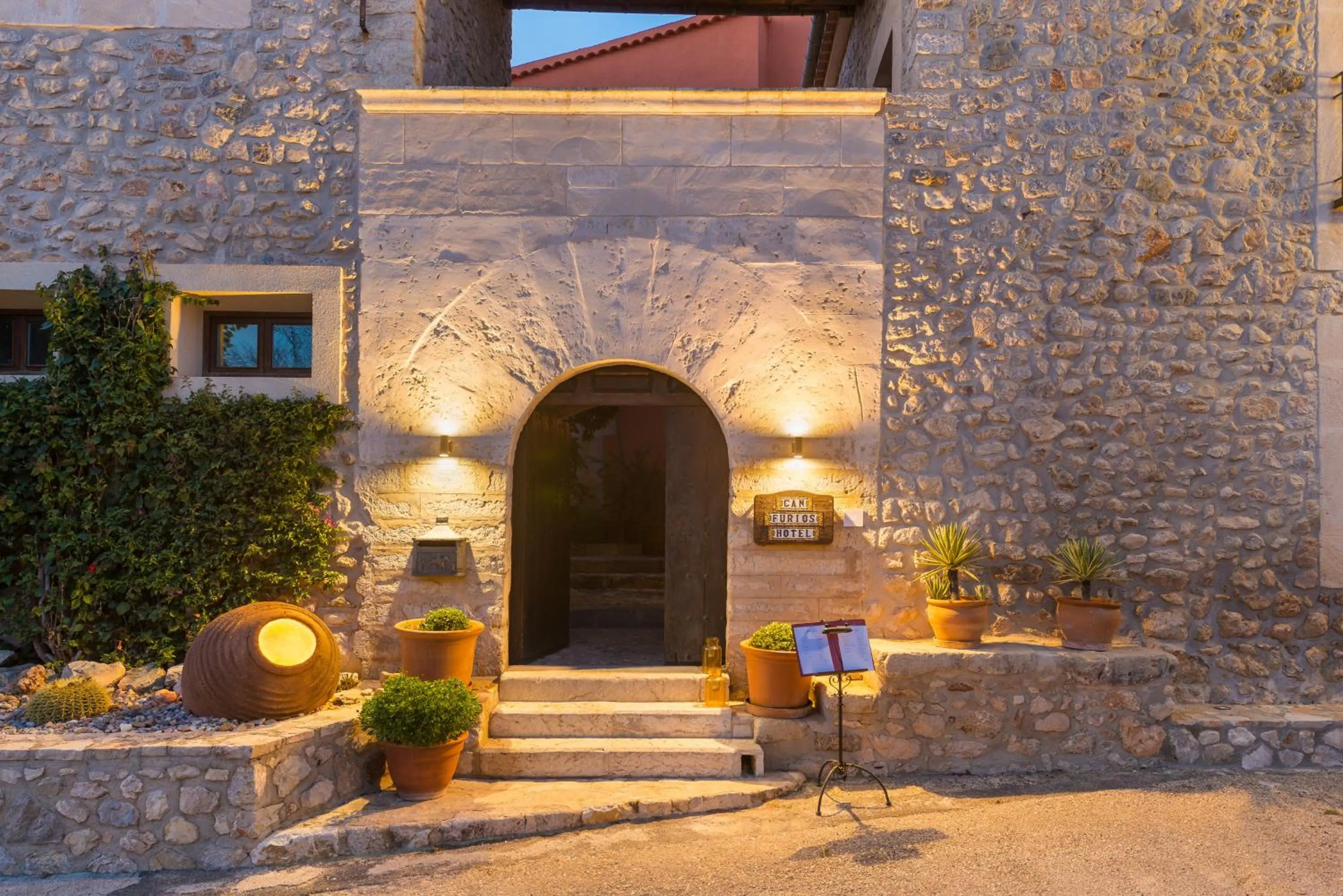 Facade/entrance in New Can Furios Hotel by Can Calco Hotels