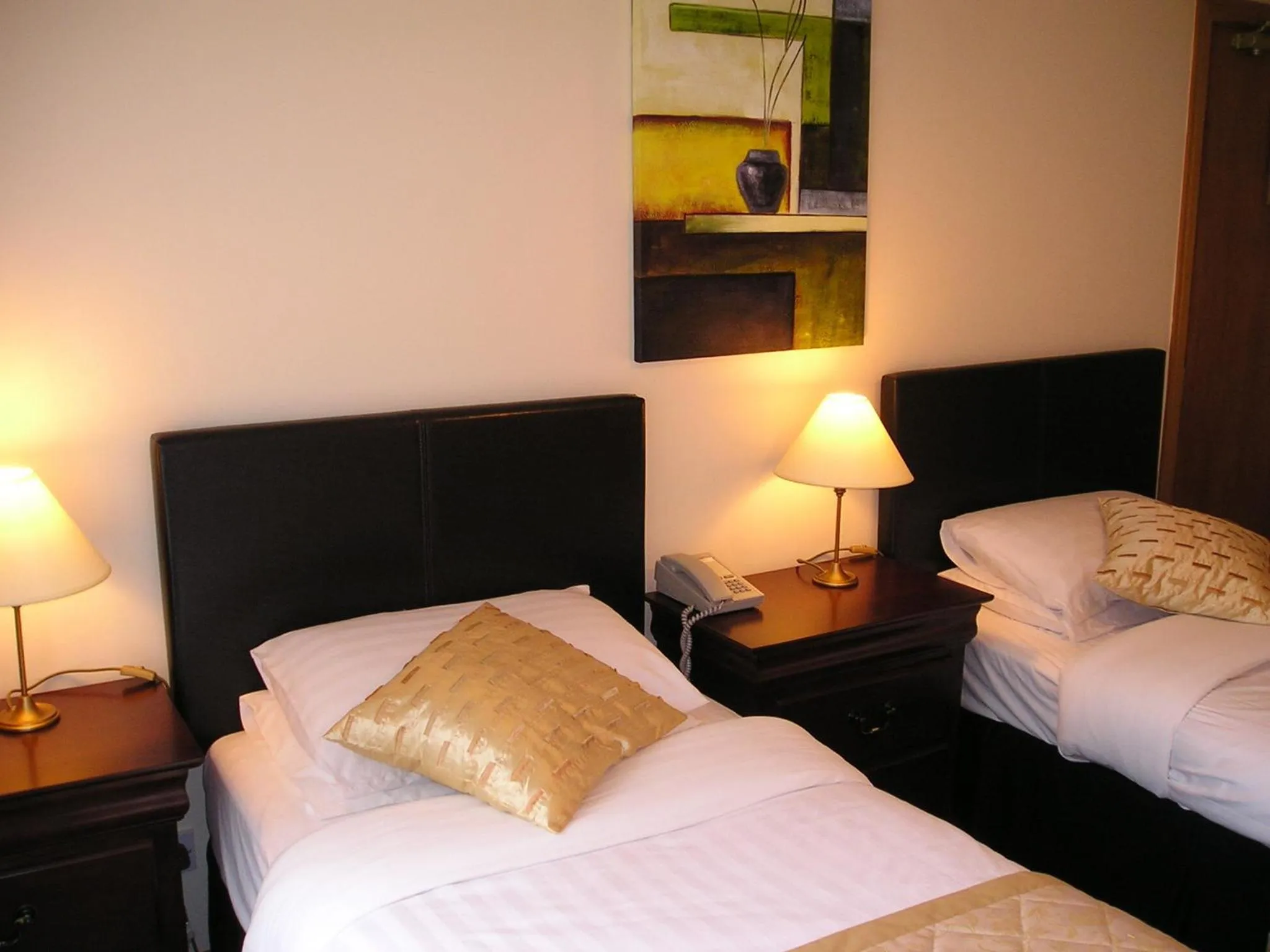 Decorative detail, Bed in Mountain View Guesthouse