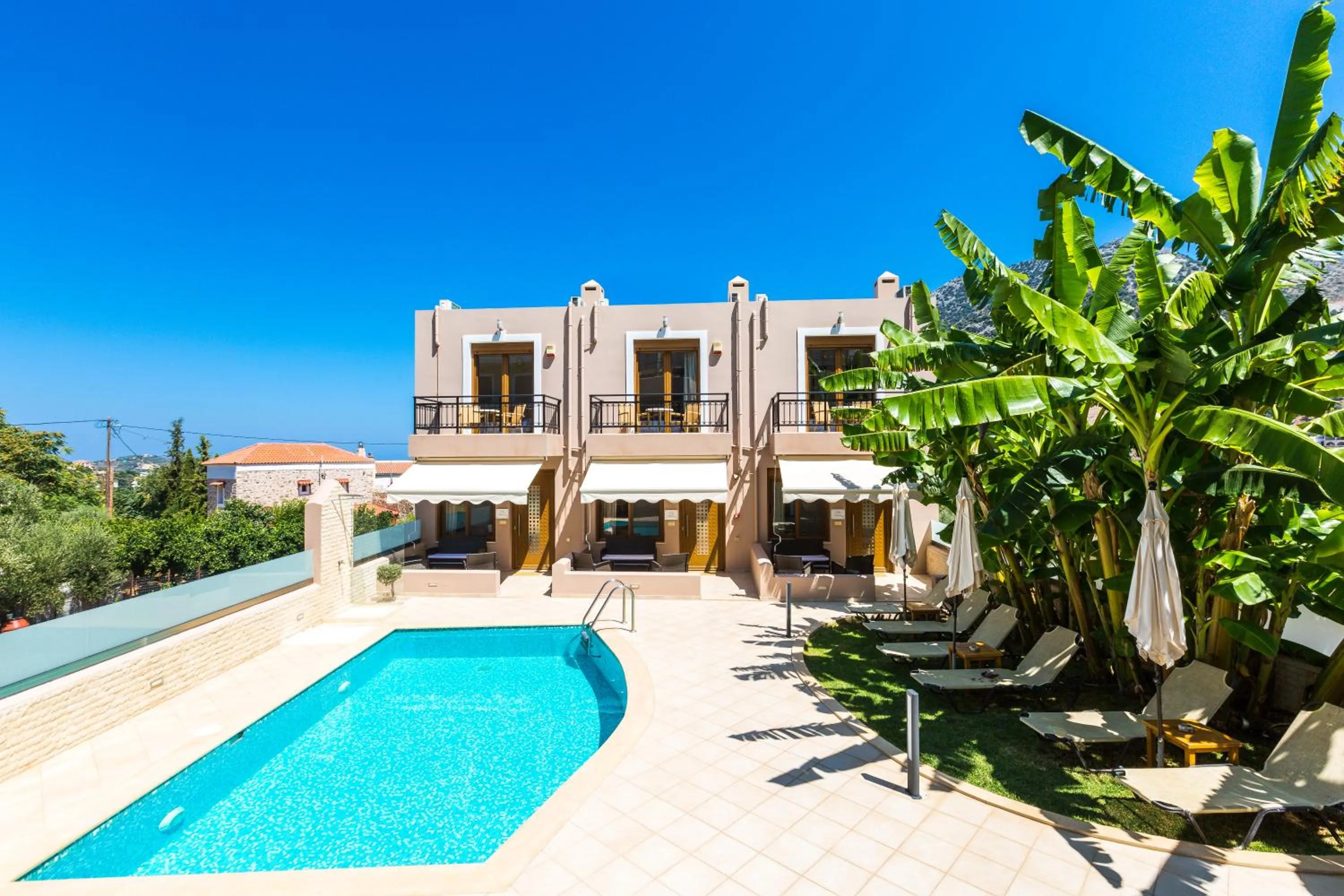 Property building in Pantheon Villas & Suites