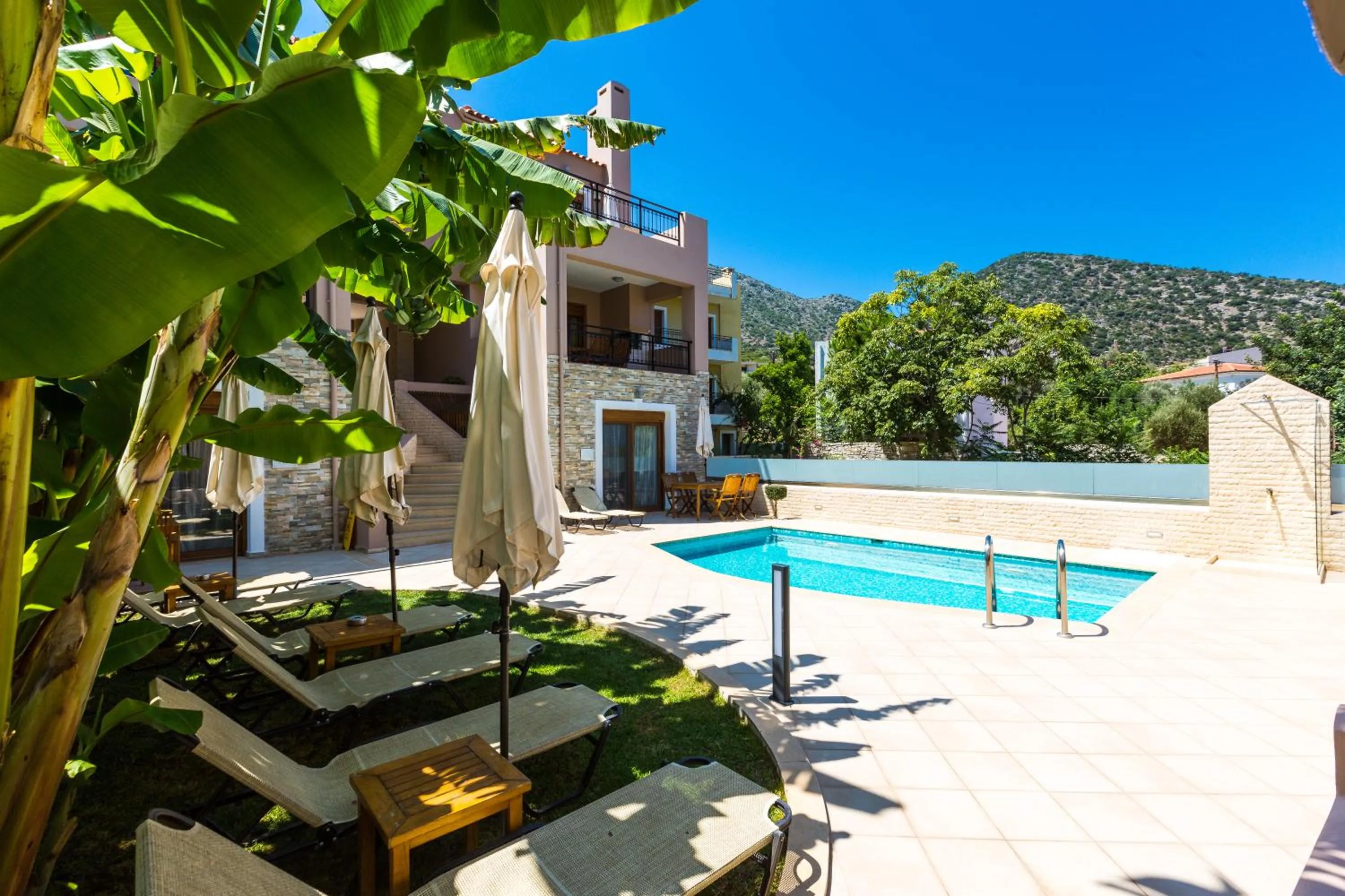 Property building in Pantheon Villas & Suites