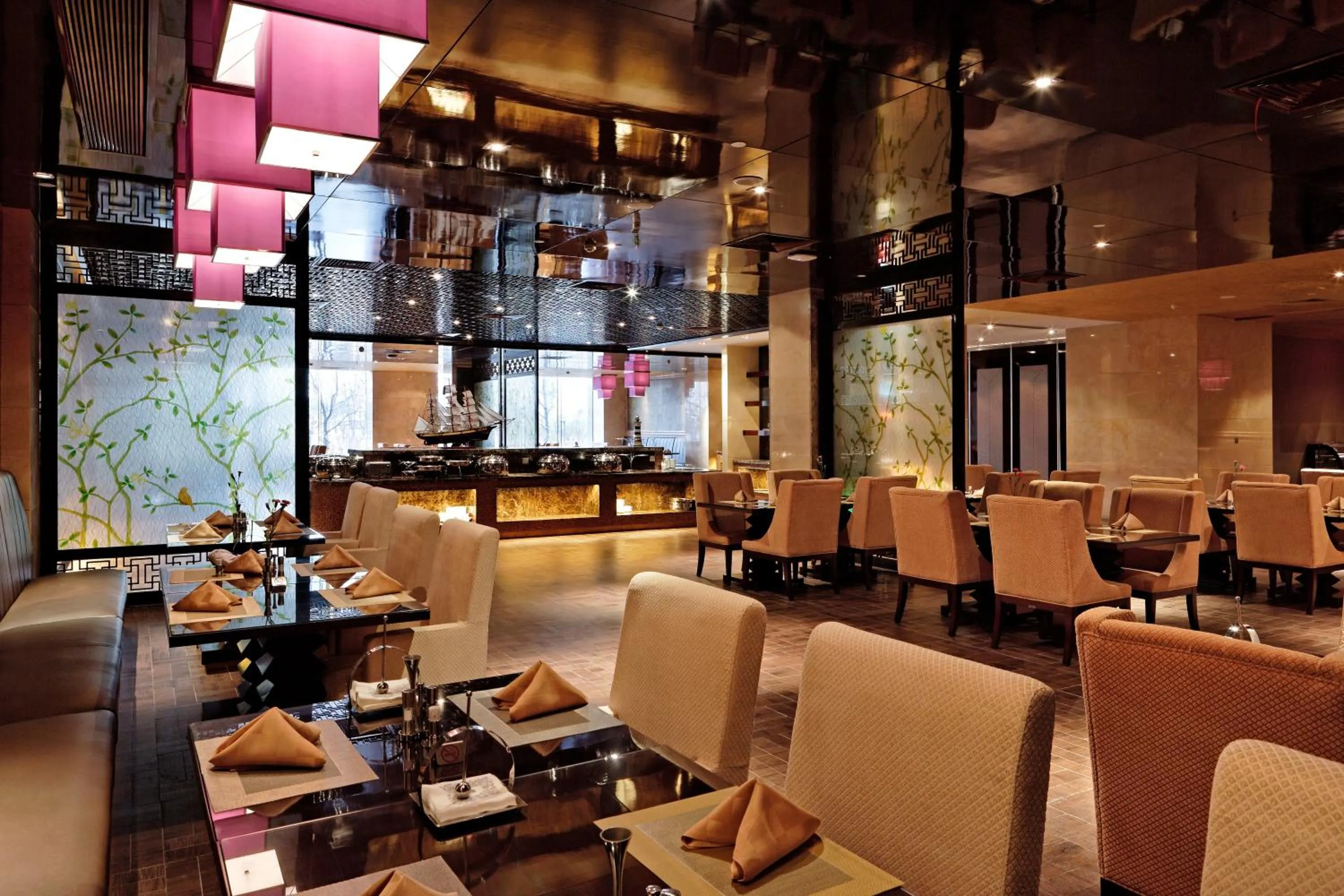 Buffet breakfast in Jinling New Town Hotel Nanjing