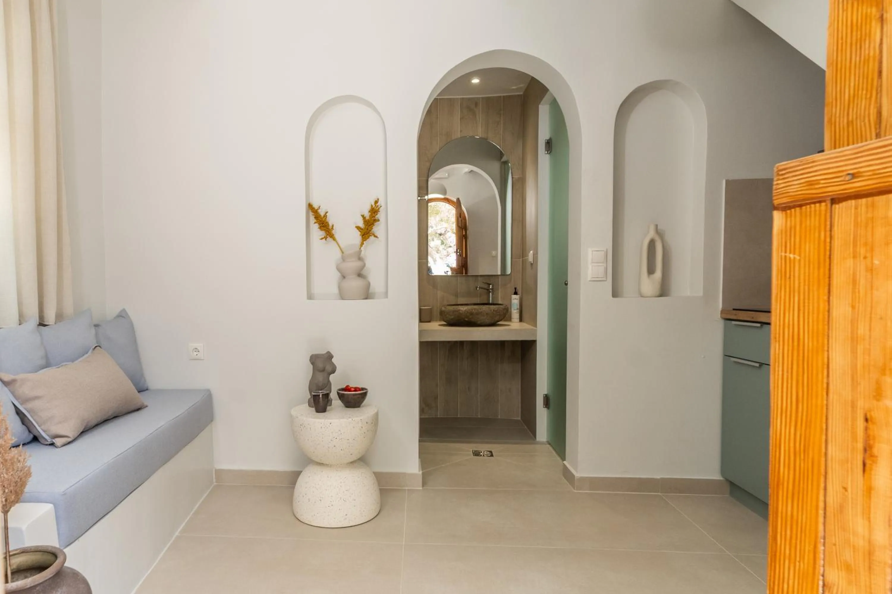 Bathroom in Fata Morgana Studios & Apartments