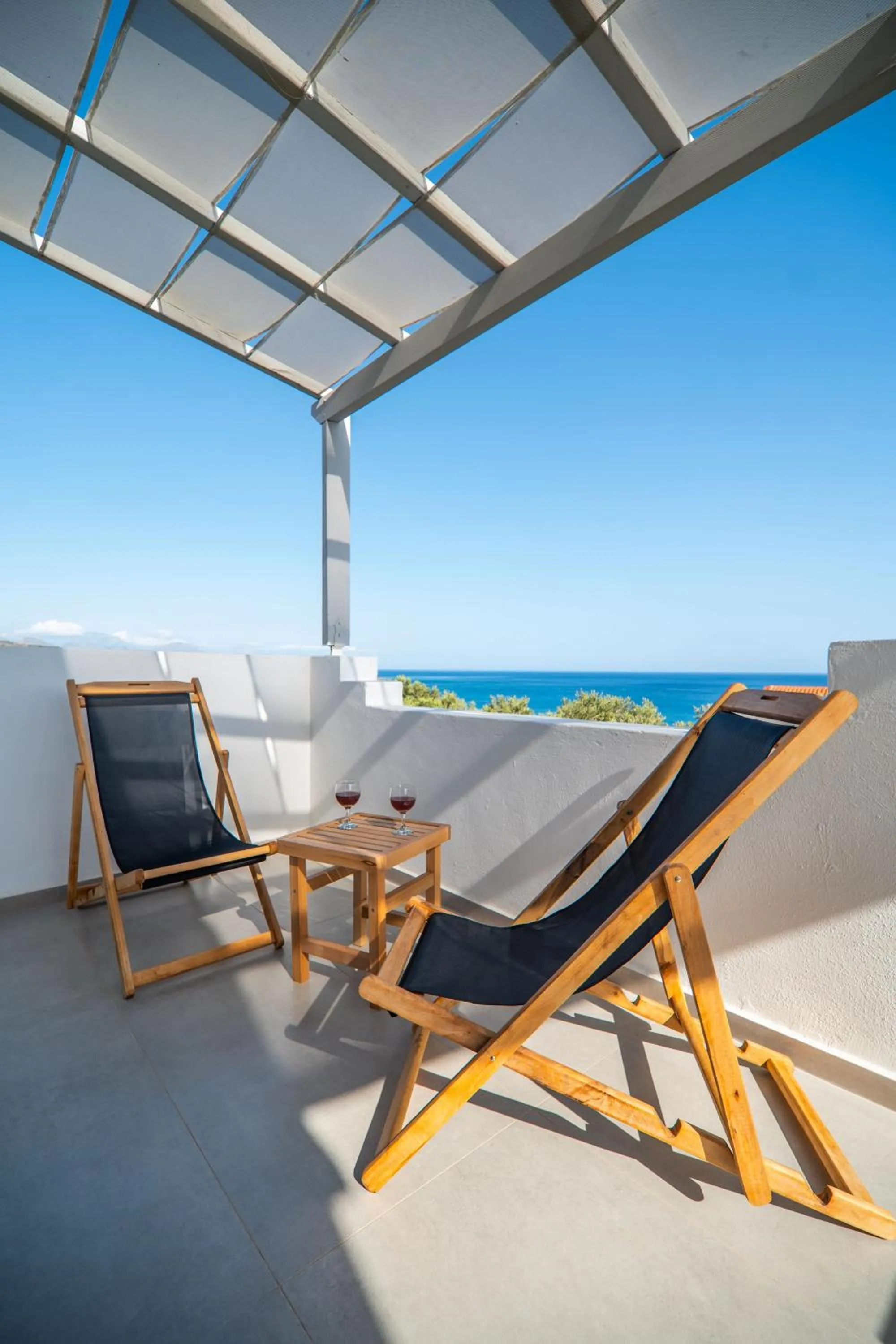 Balcony/Terrace in Fata Morgana Studios & Apartments