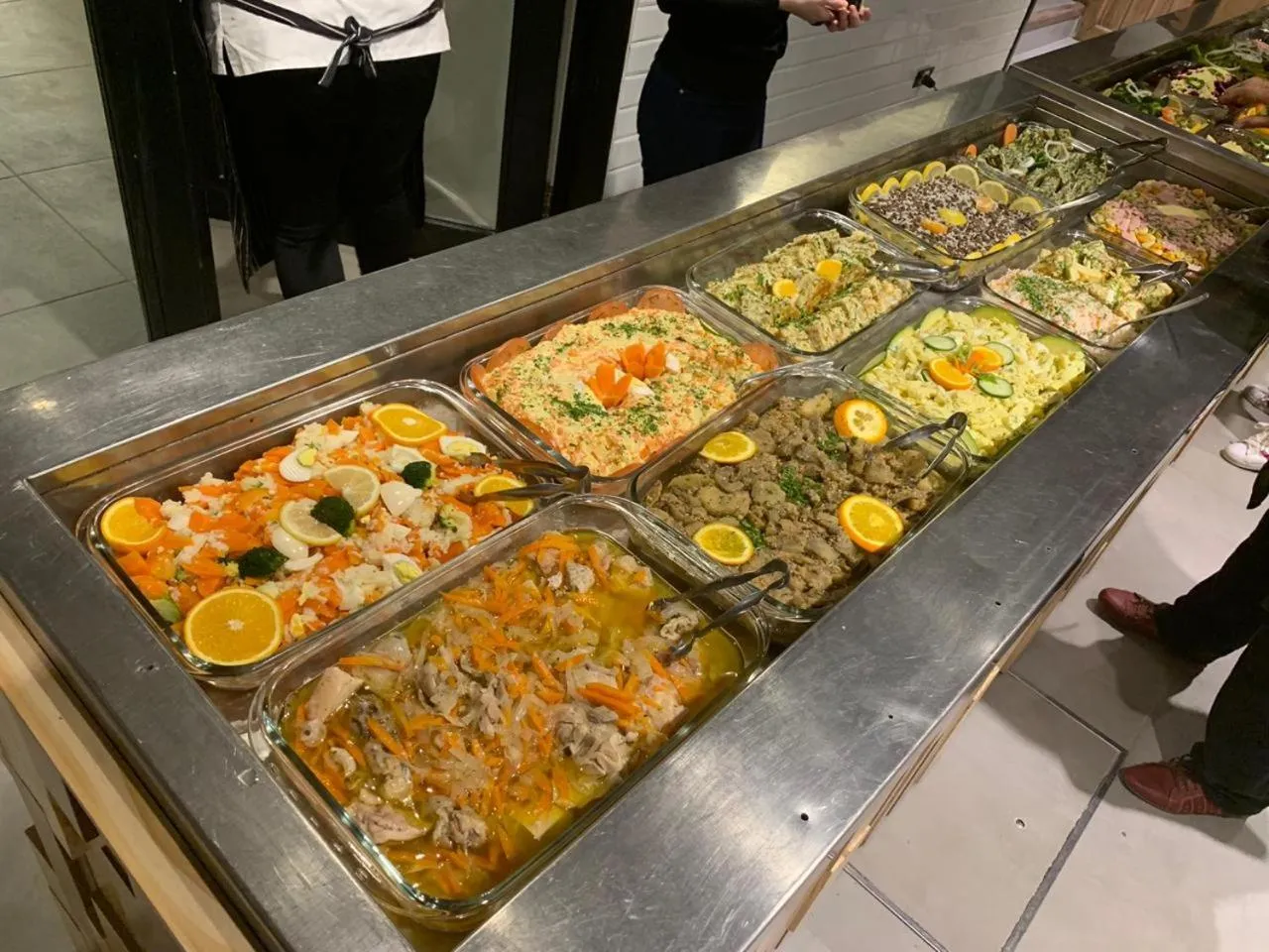 Restaurant/places to eat in Hotel Eco Max