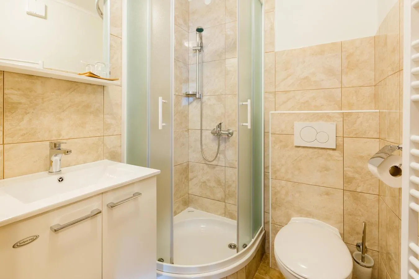 Bathroom in Penzion Kaps