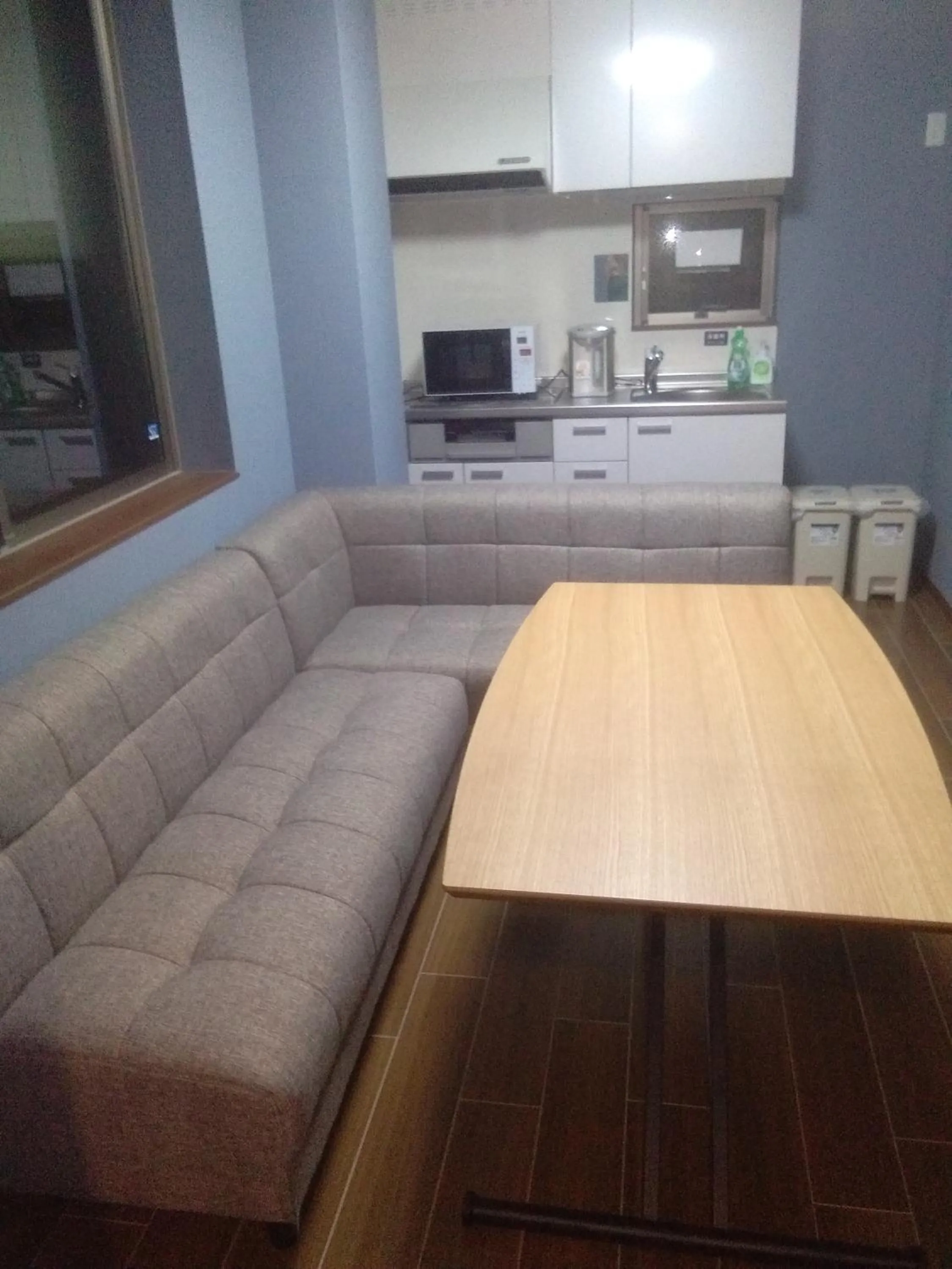 Dining area in Nice Hostel Yahiro