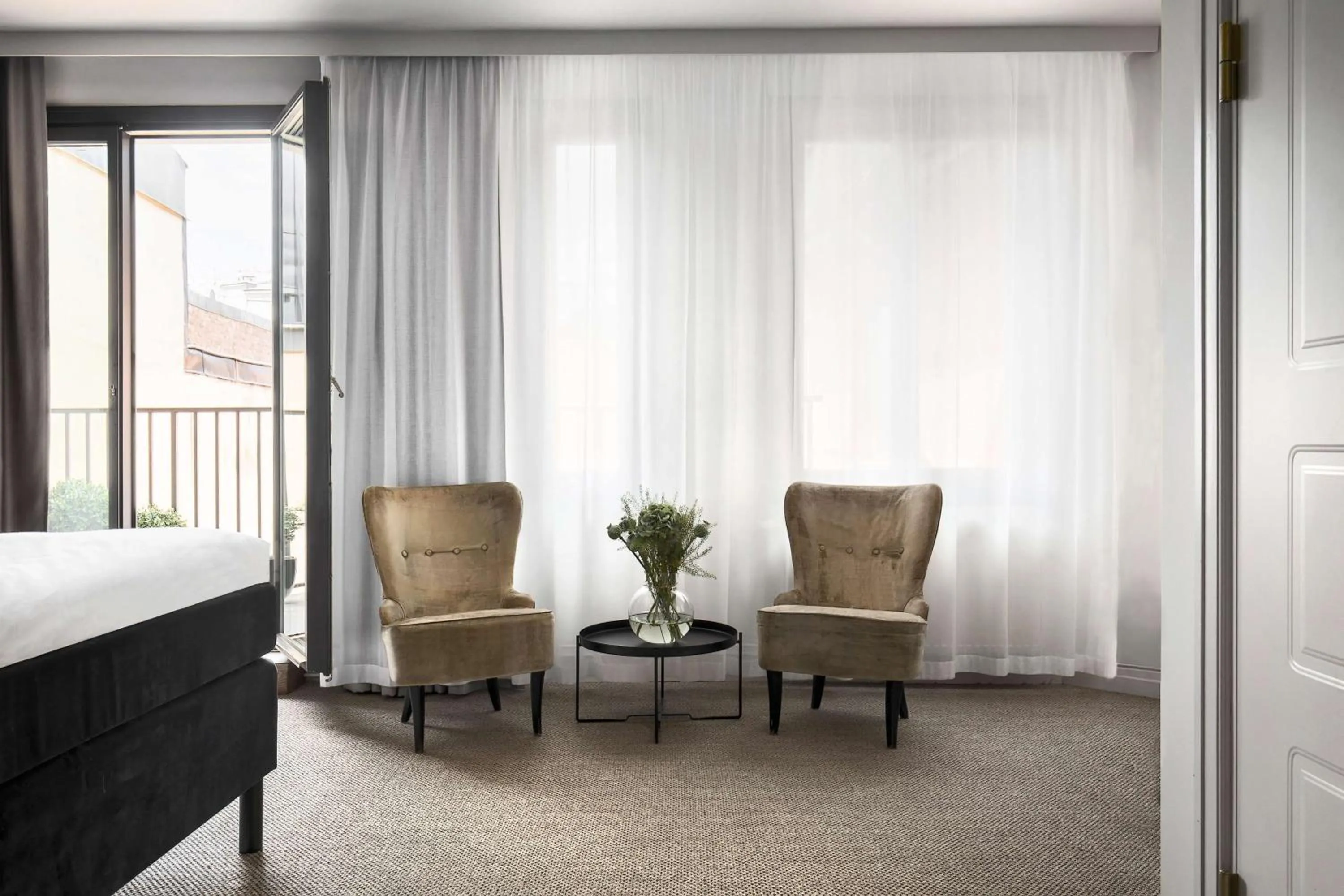 Deluxe King Room with Balcony in STORY HOTEL STOCKHOLM STUREPLAN, in JdV by Hyatt