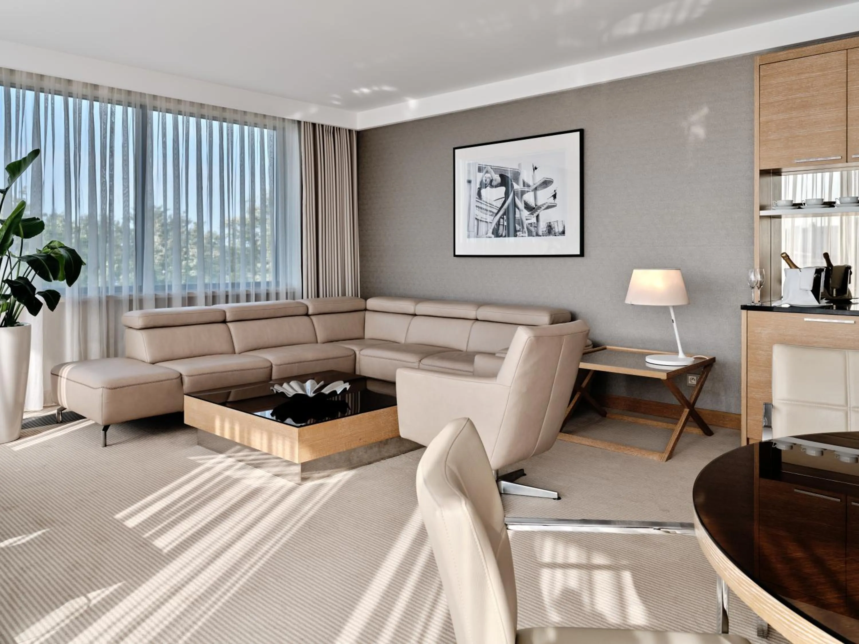 Living room in GrandHotel Tiffi