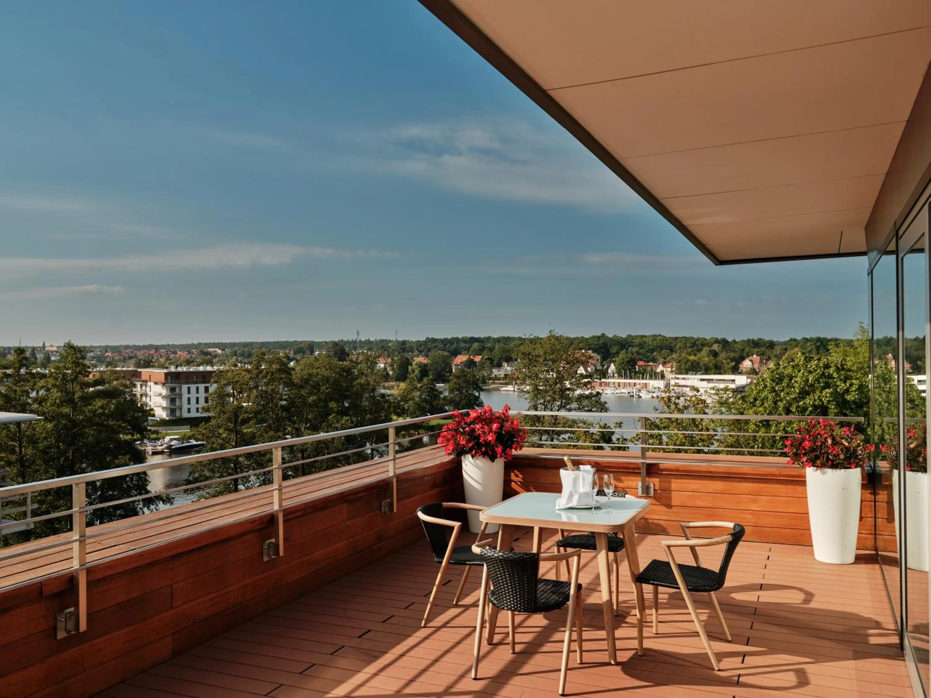 Lake view in GrandHotel Tiffi