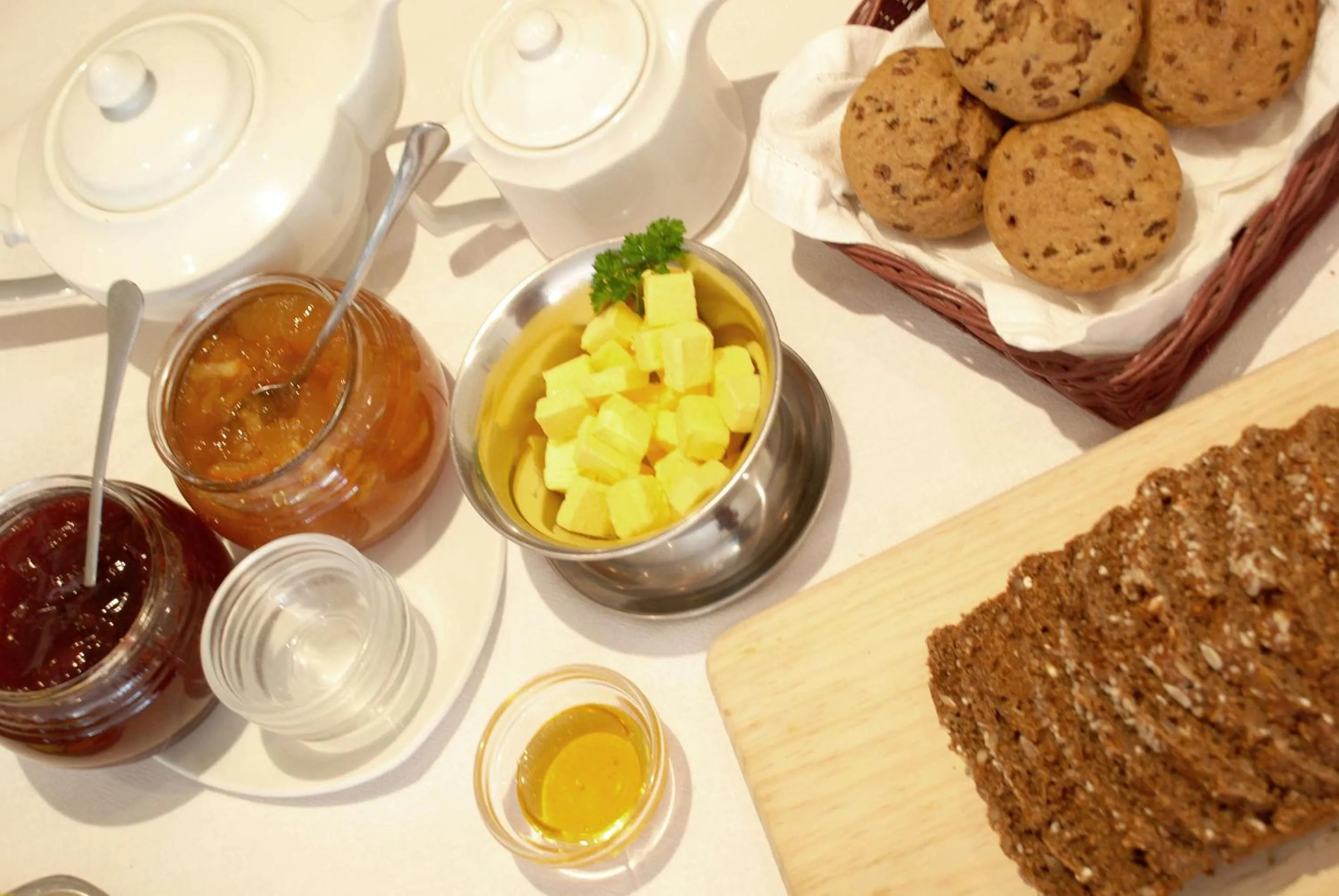 Continental breakfast in Mandalay Guest House Plettenberg Bay