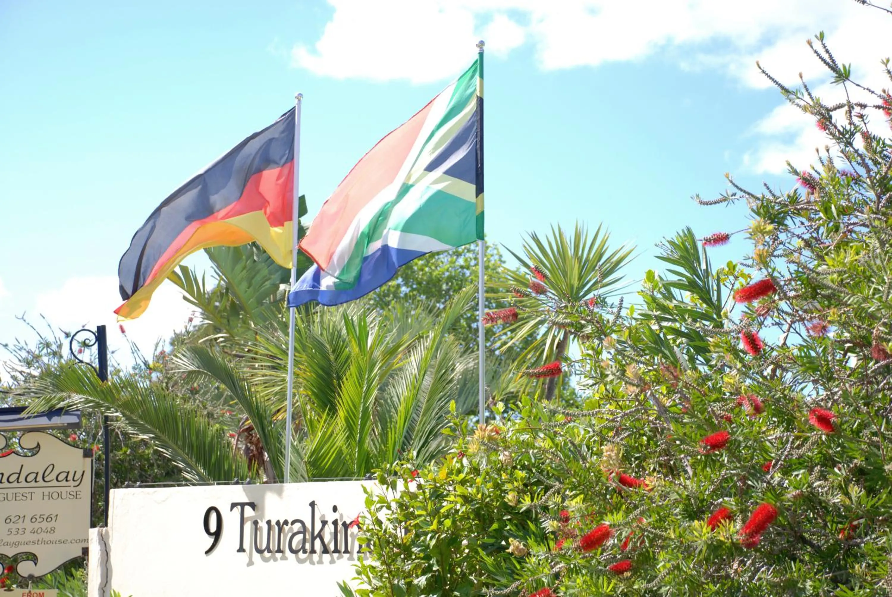 Property logo or sign in Mandalay Guest House Plettenberg Bay