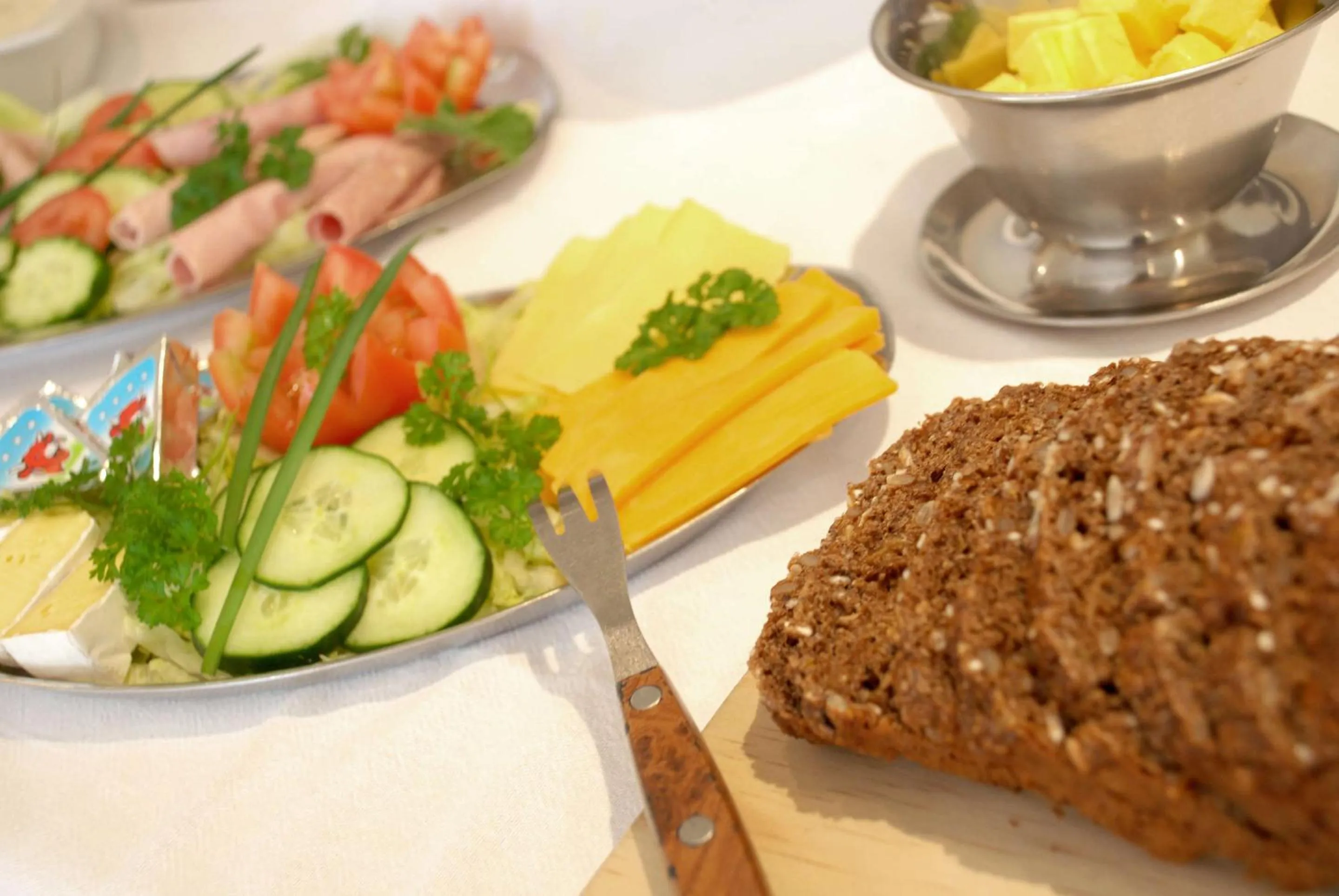 Continental breakfast in Mandalay Guest House Plettenberg Bay