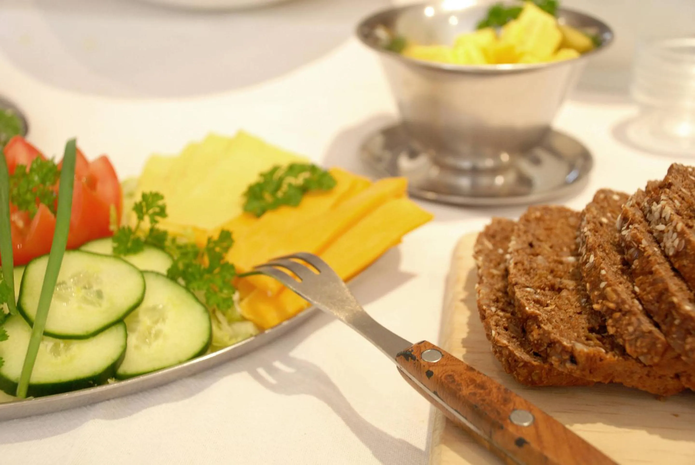 Continental breakfast in Mandalay Guest House Plettenberg Bay