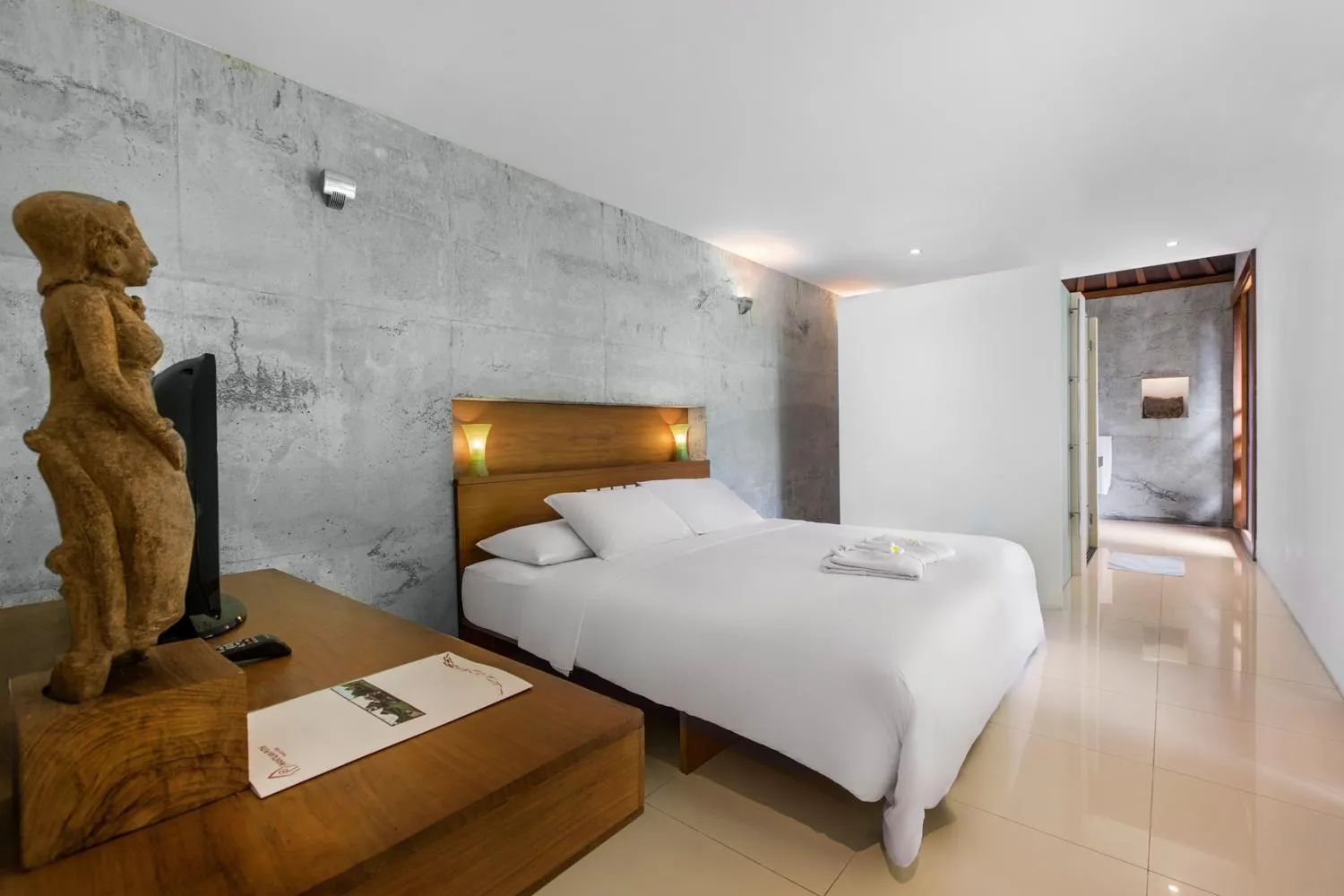 Bed in Villa Wantilan Putih