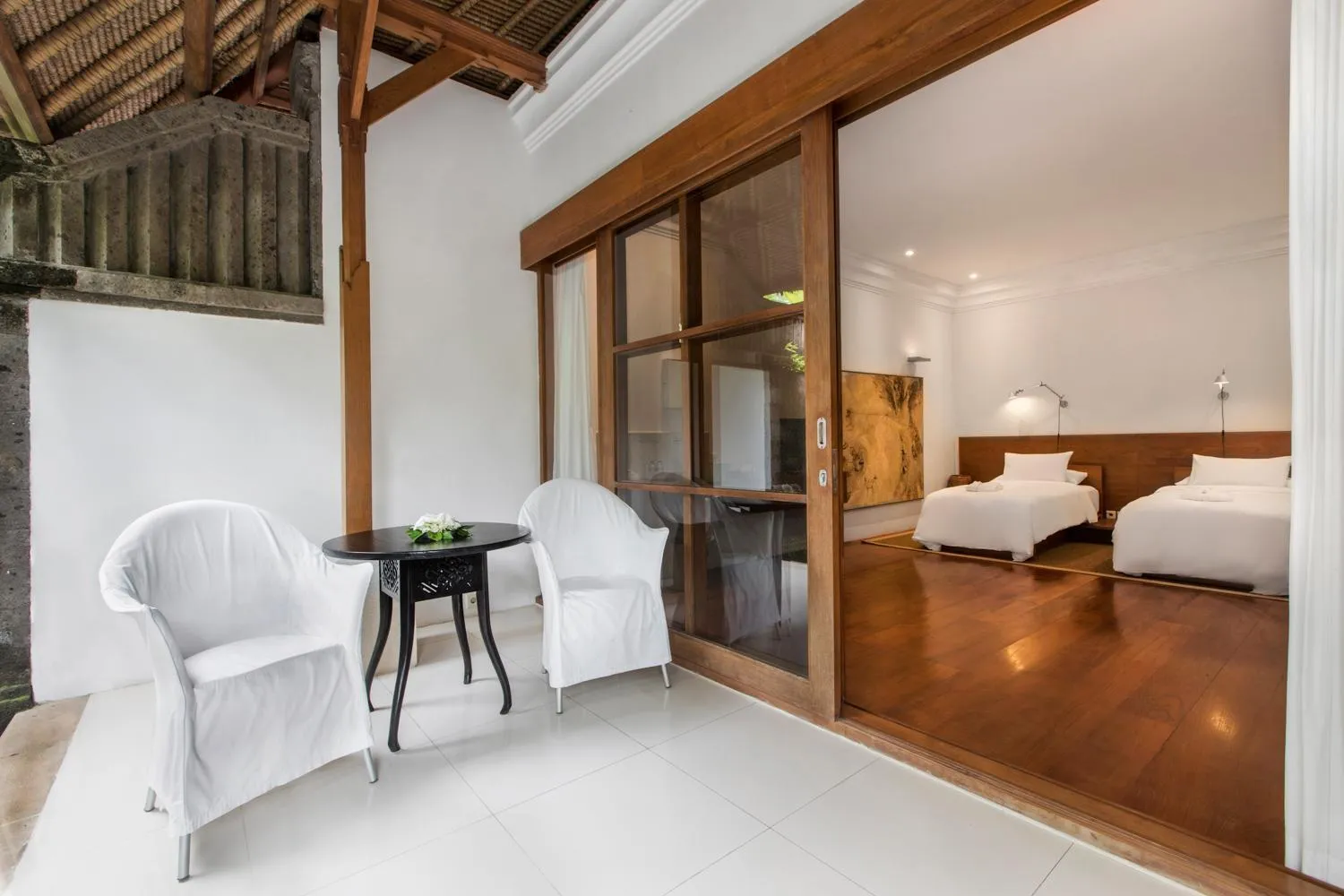 Bed in Villa Wantilan Putih