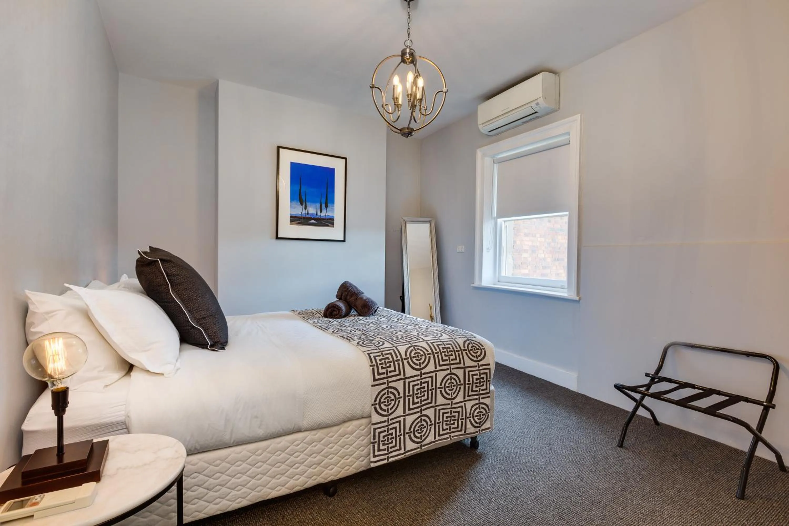 Bedroom, Bed in City Retreat Hobart