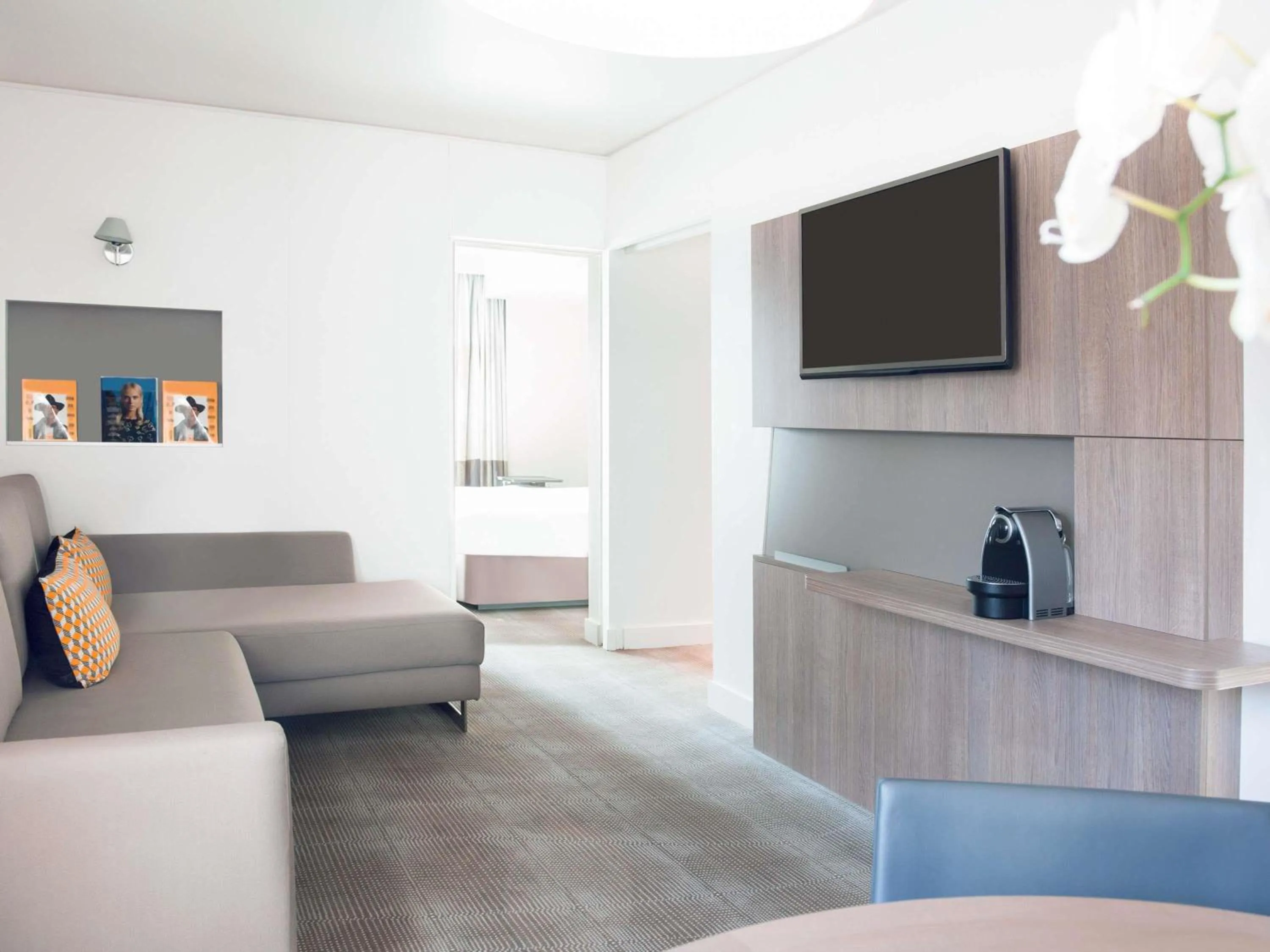 Bedroom in Novotel Paris Les Halles