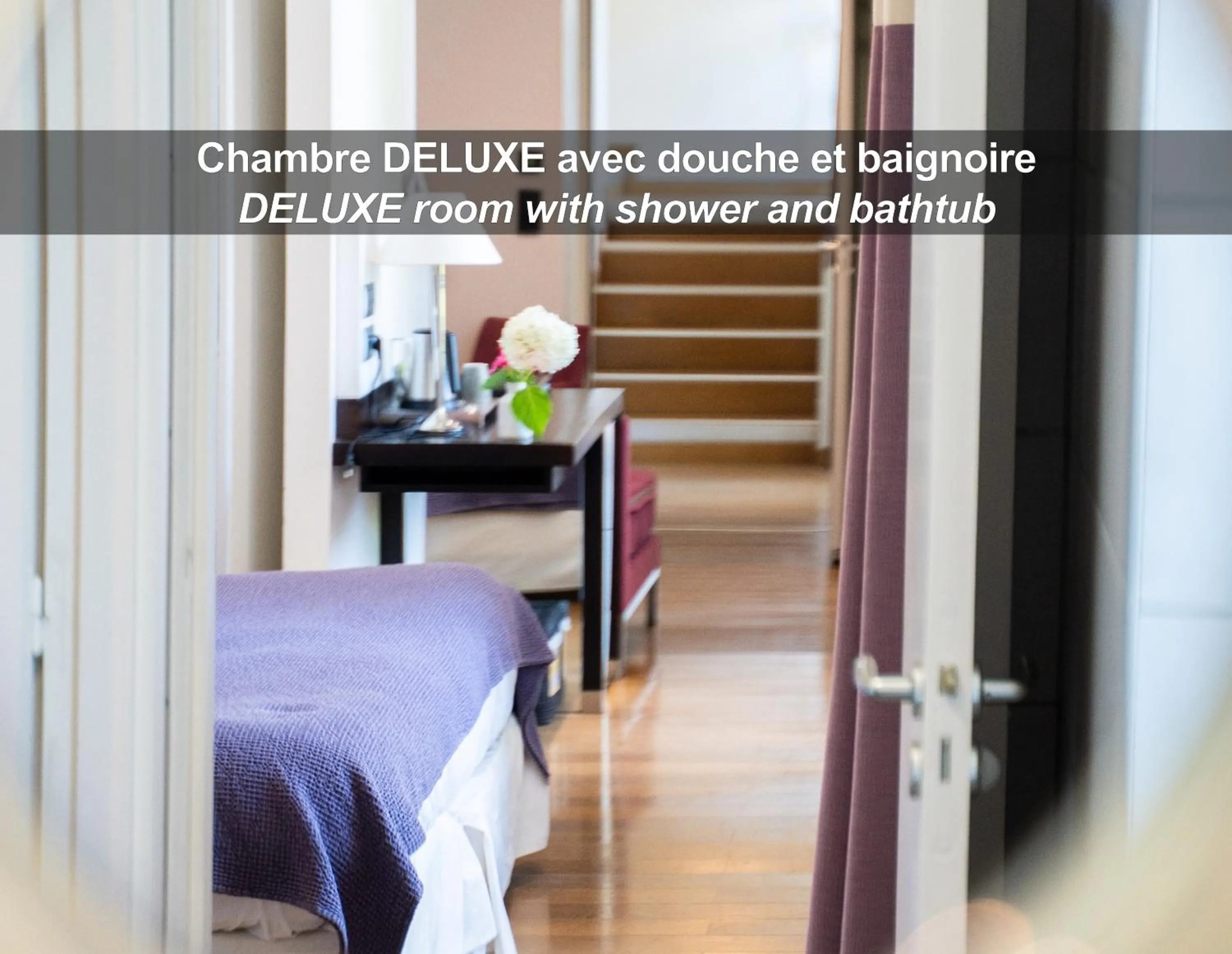 Bed in HÔTEL LA FERME DE BOURRAN - RODEZ - parking privé, soirée étape, bornes voitures électriques