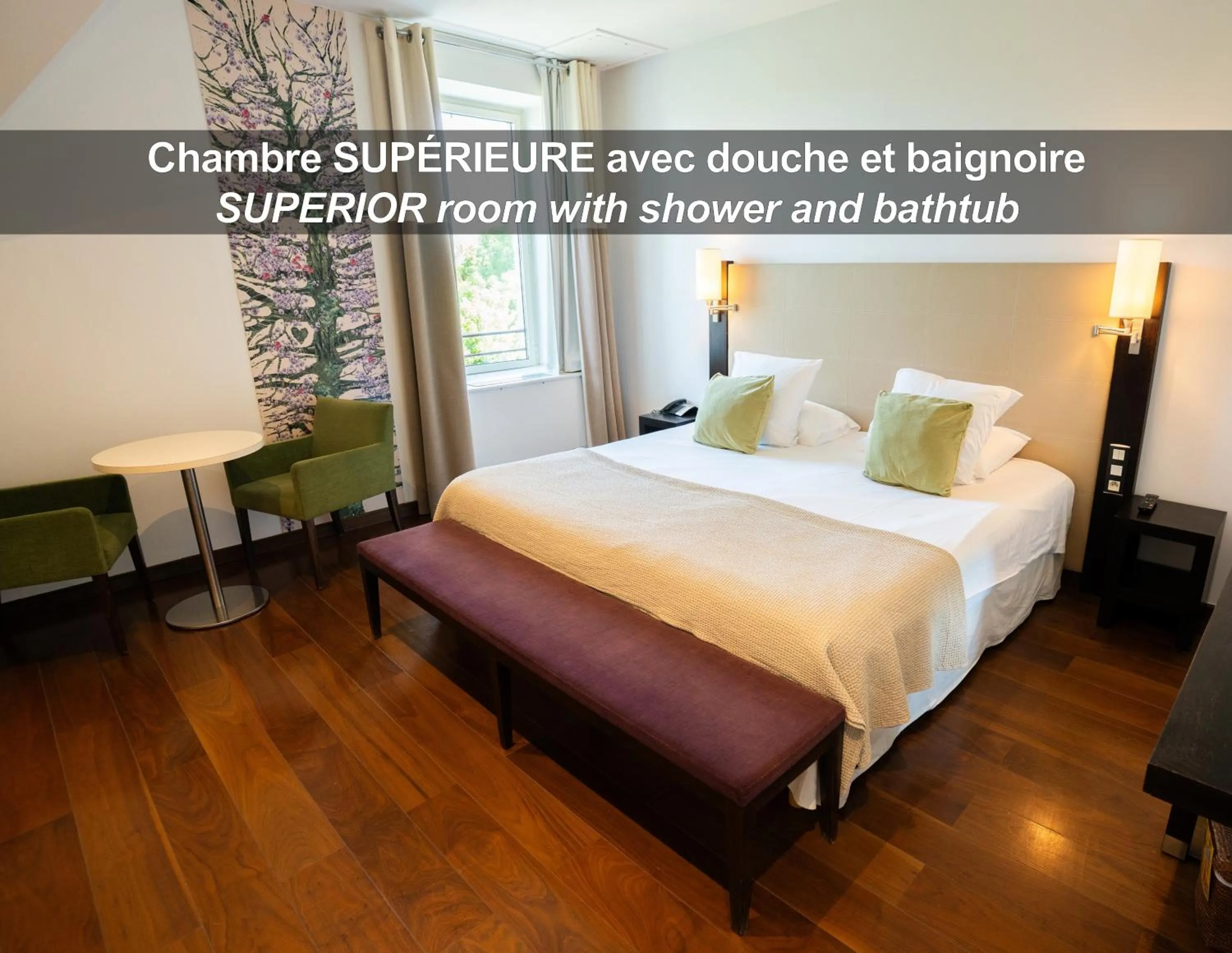 Bed in HÔTEL LA FERME DE BOURRAN - RODEZ - parking privé, soirée étape, bornes voitures électriques