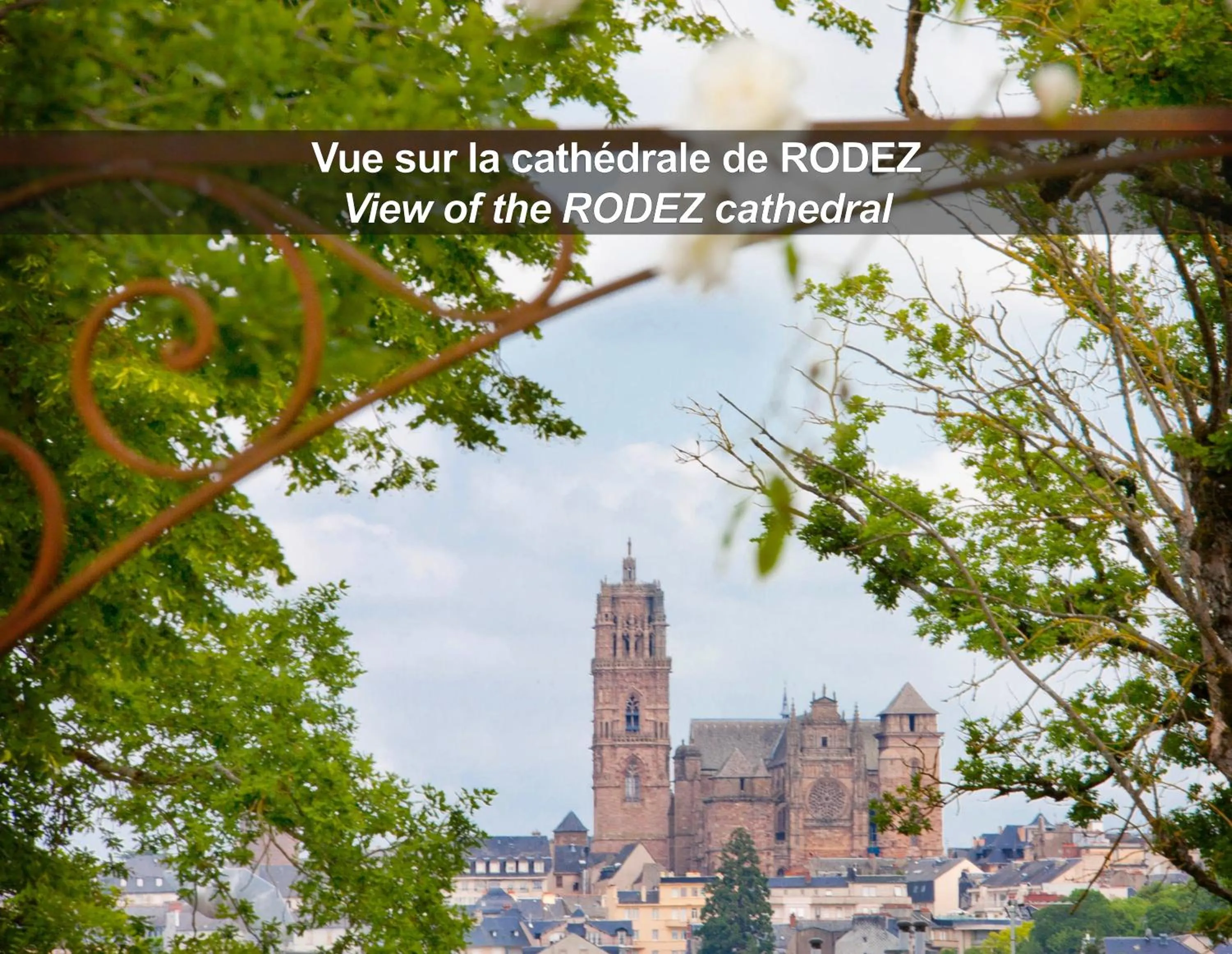 Nearby landmark in HÔTEL LA FERME DE BOURRAN - RODEZ - parking privé, soirée étape, bornes voitures électriques