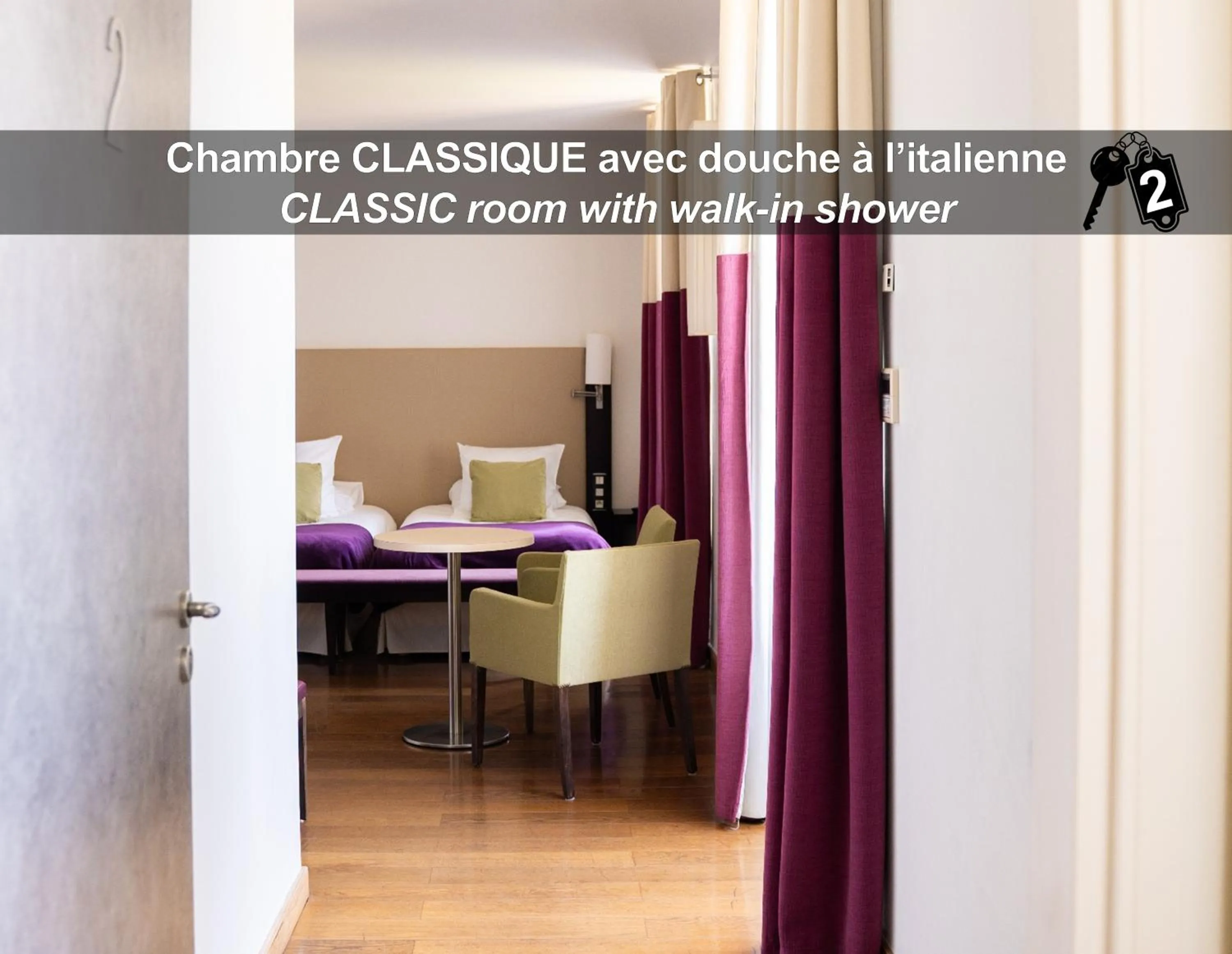 Bed in HÔTEL LA FERME DE BOURRAN - RODEZ - parking privé, soirée étape, bornes voitures électriques