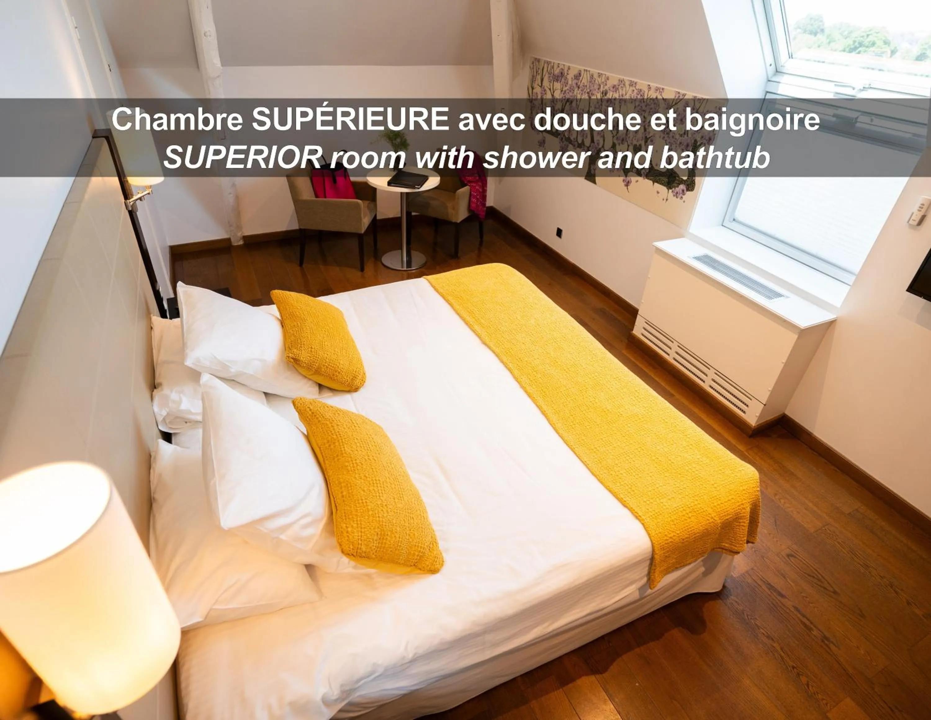 Bed in HÔTEL LA FERME DE BOURRAN - RODEZ - parking privé, soirée étape, bornes voitures électriques