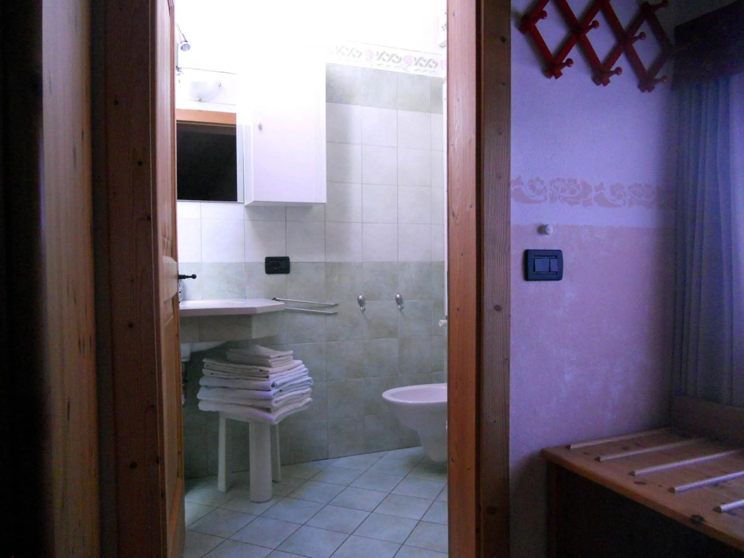 Bathroom in Hotel Garnì Salvanel