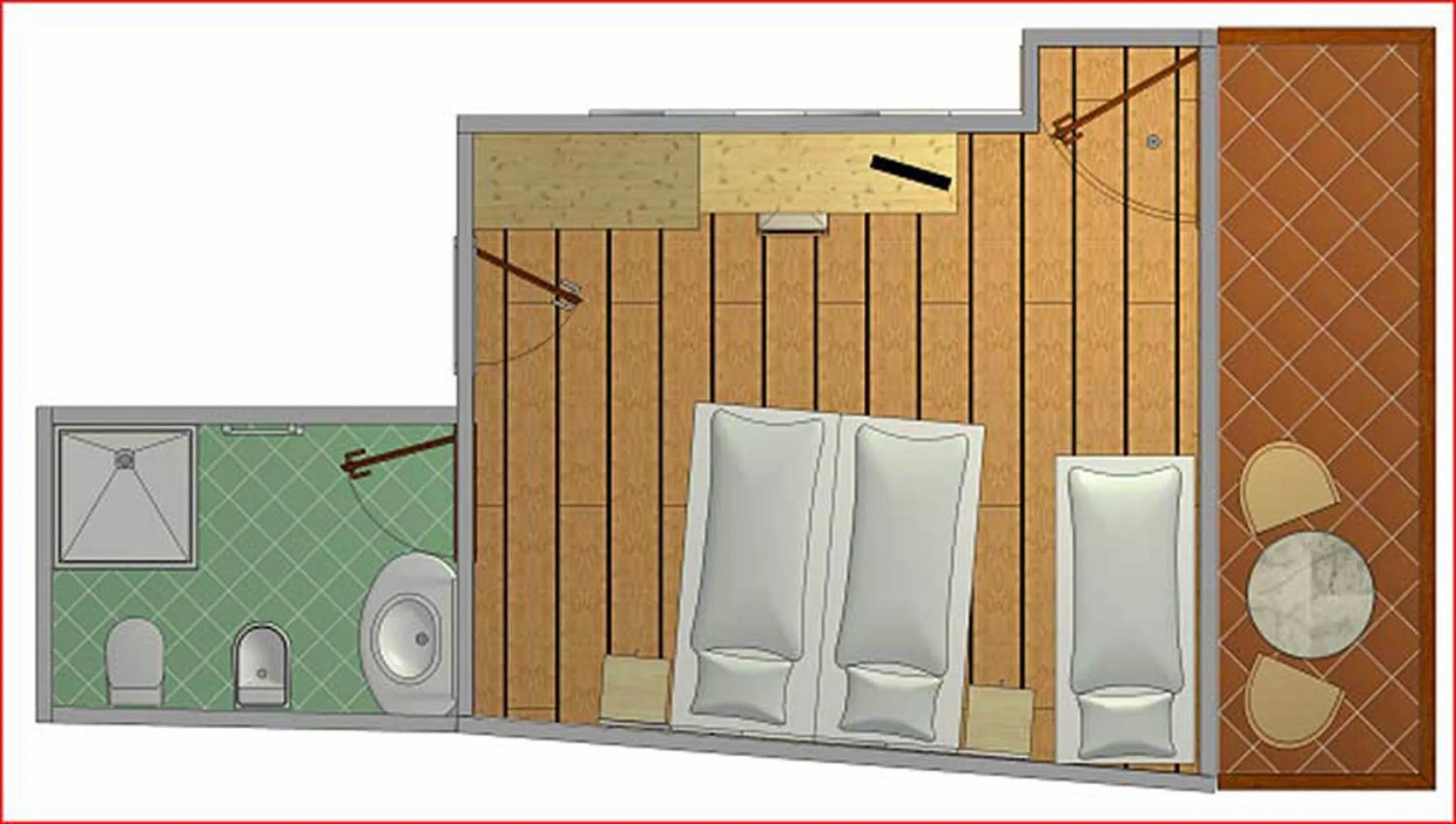 Floor plan in Hotel Garnì Salvanel