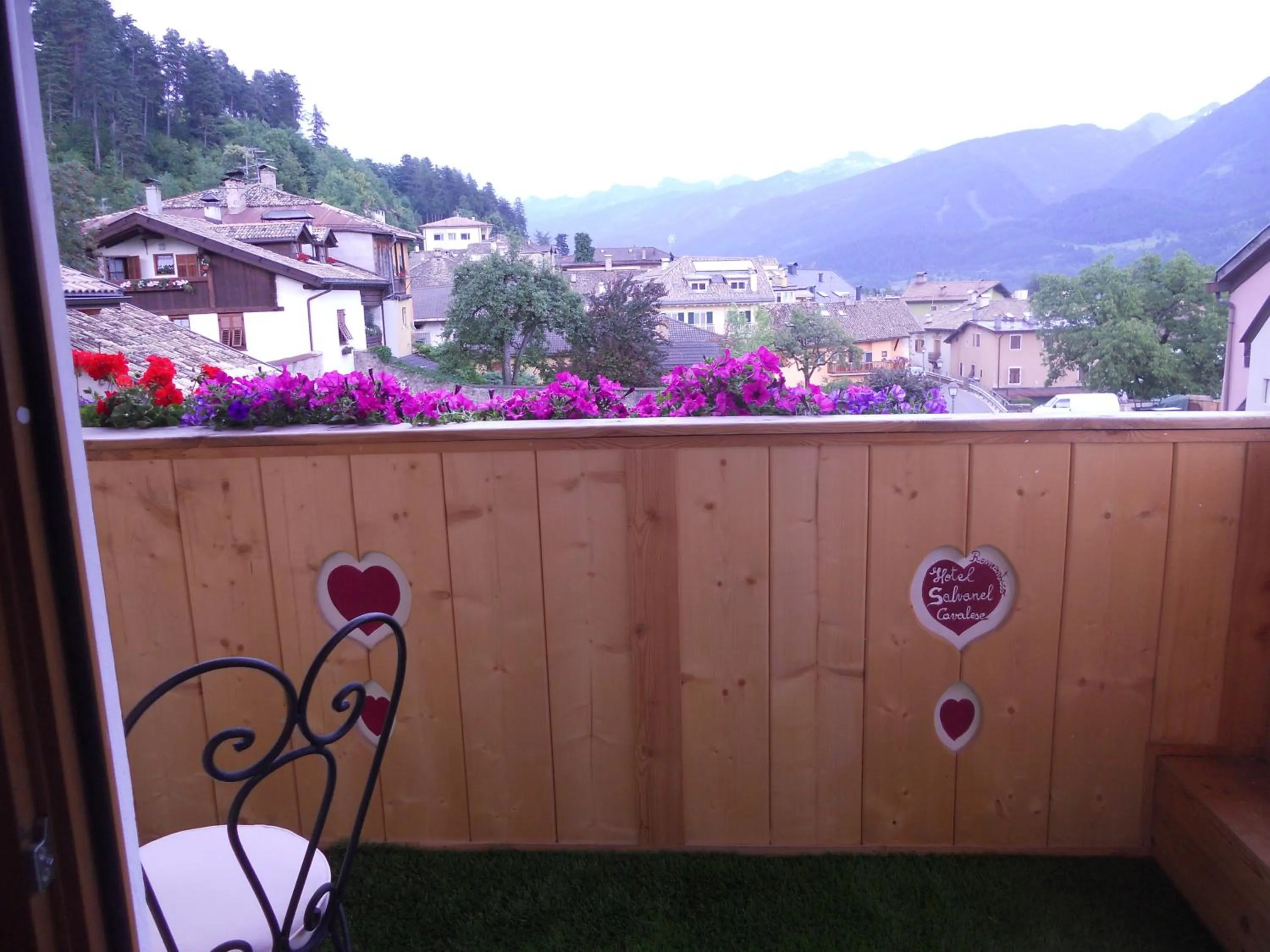 Mountain view in Hotel Garnì Salvanel