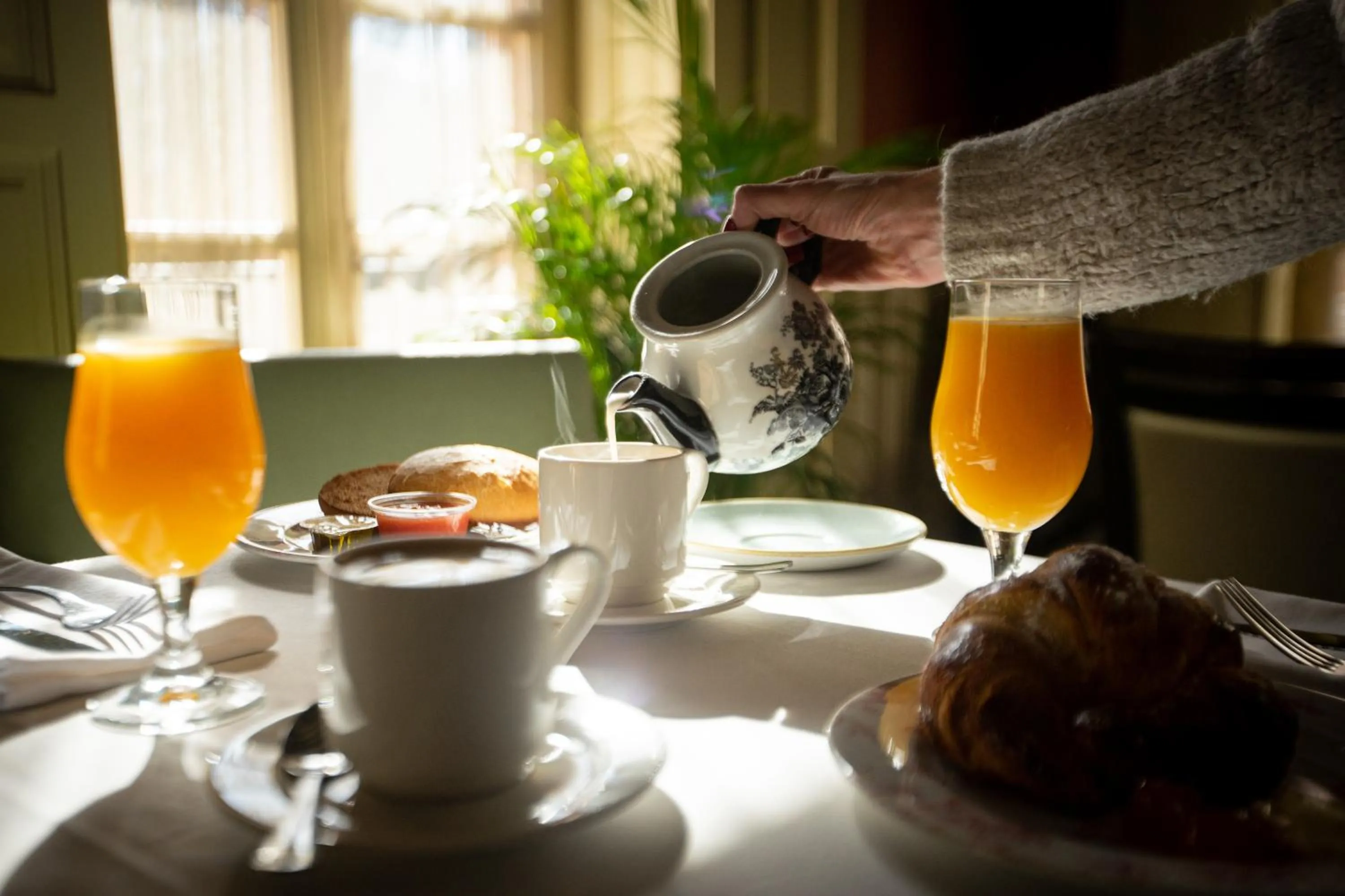 Breakfast in Hacienda la Coracera