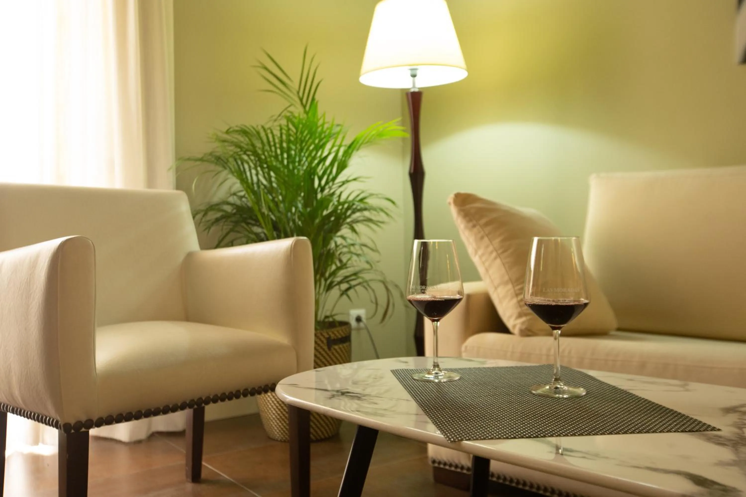 Living room in Hacienda la Coracera